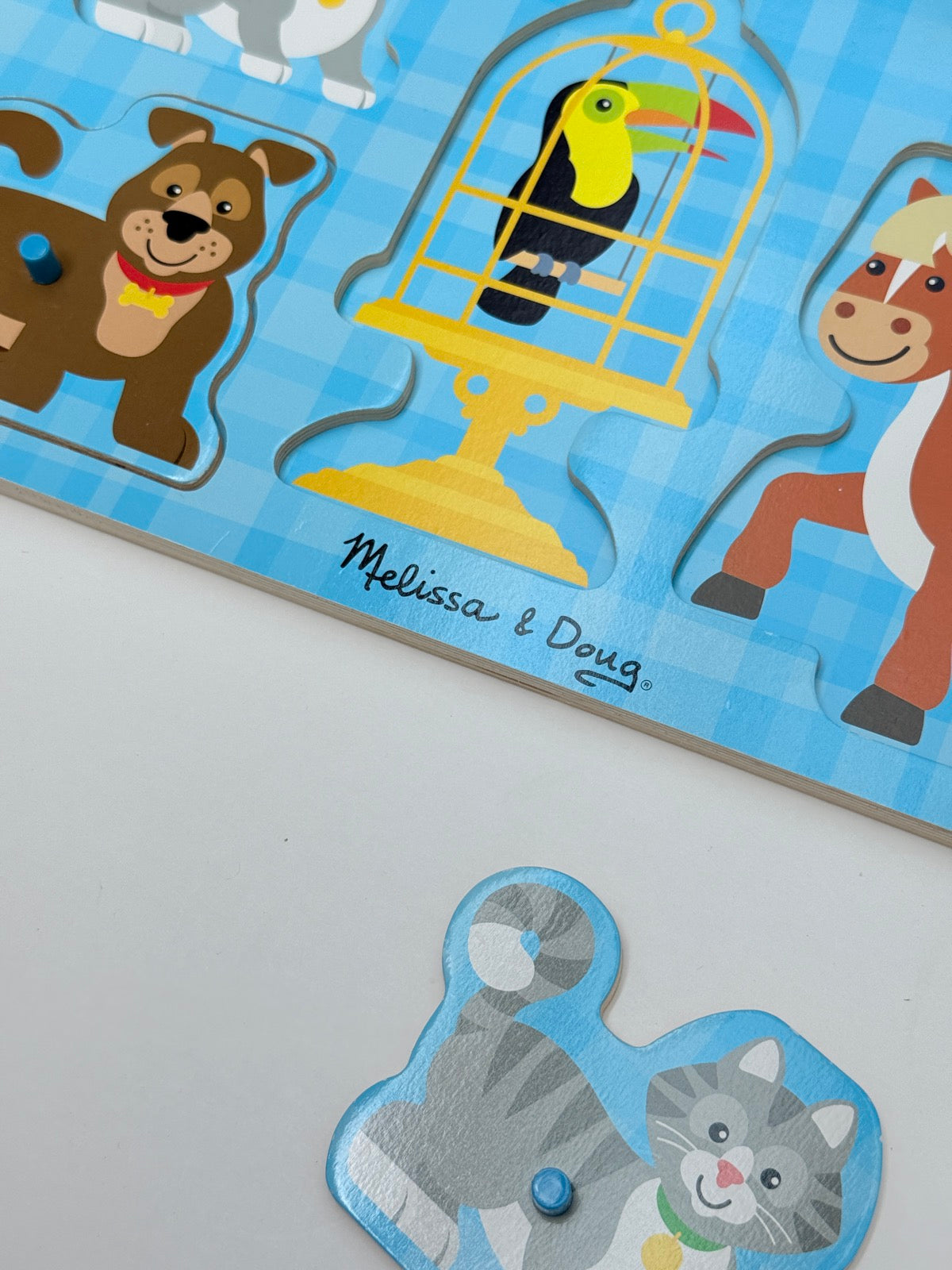 Melissa & Doug Pets Peg Puzzle