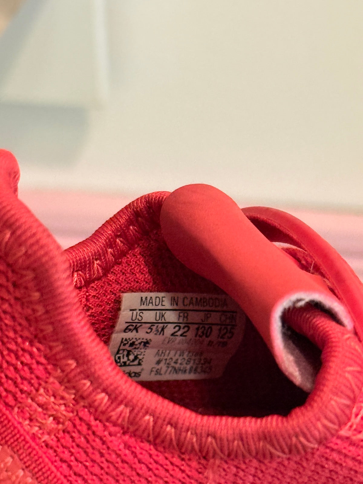 Adidas U_Path Run Toddler Sneaker Size 6K