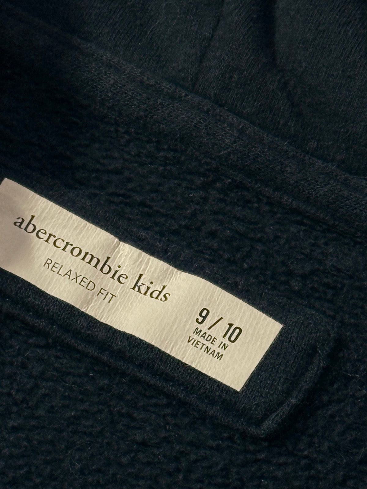 Zip Hoodie Abercrombie Kids Navy Size 9 10