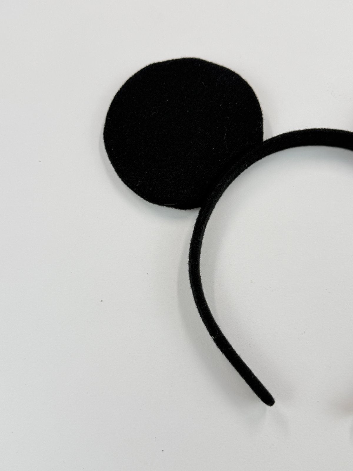 Black Mouse Ears Headband 2-4Y