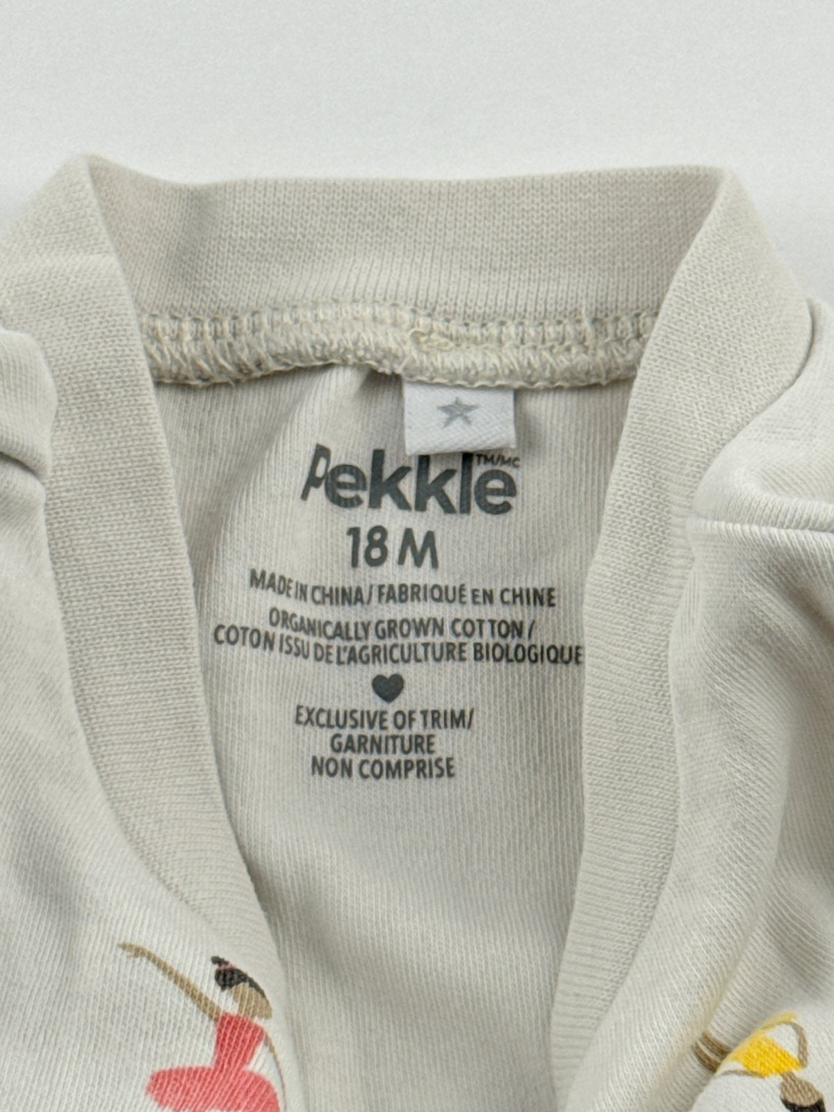 Pekkle Ballerina Zip Sleeper 18M