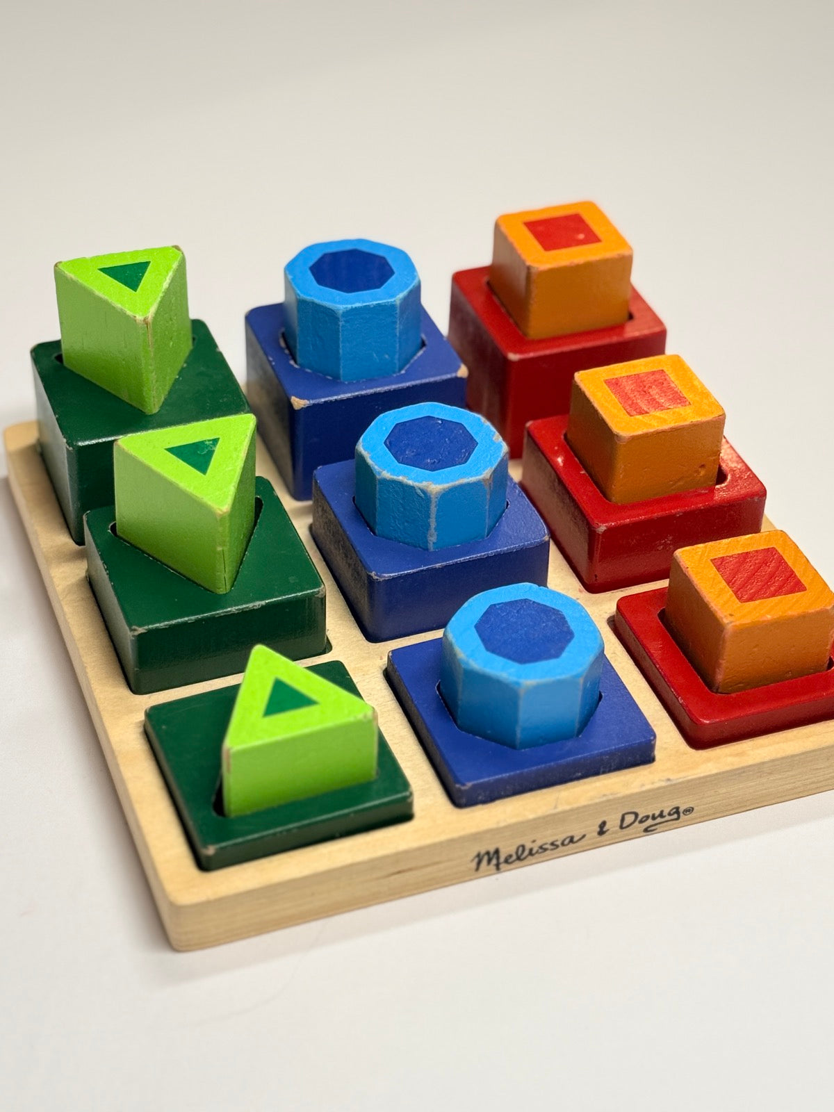 Melissa & Doug Shape Stacking Toy