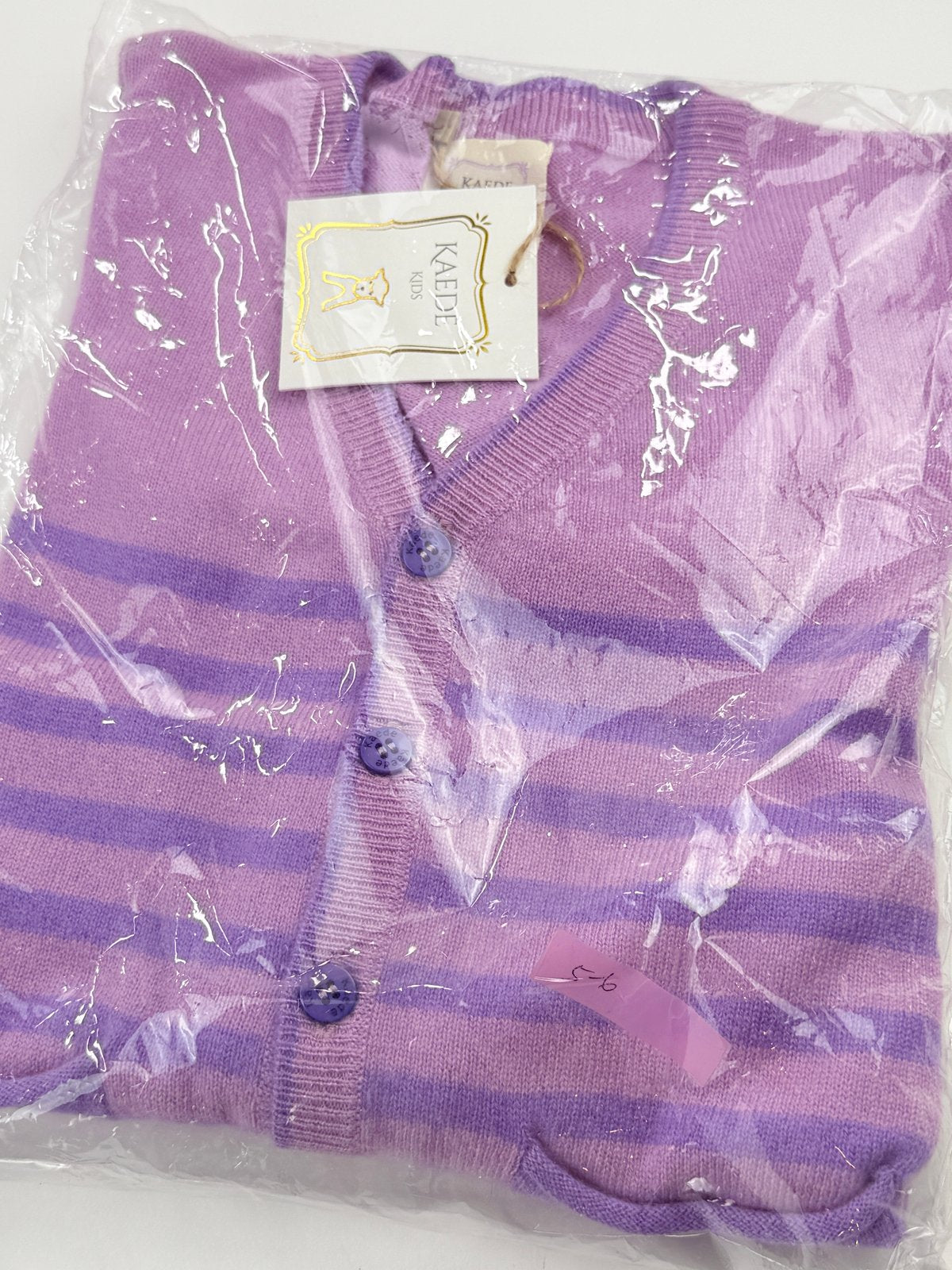 NWT - Kaede Striped Cashmere Cardigan Size 2-3Y / 3-4Y /5-6Y