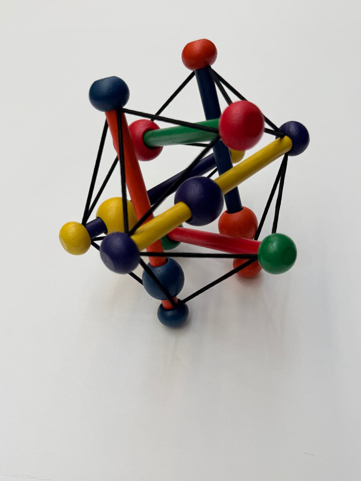 Manhattan Toy Skwish Classic Wooden Rattle Toy