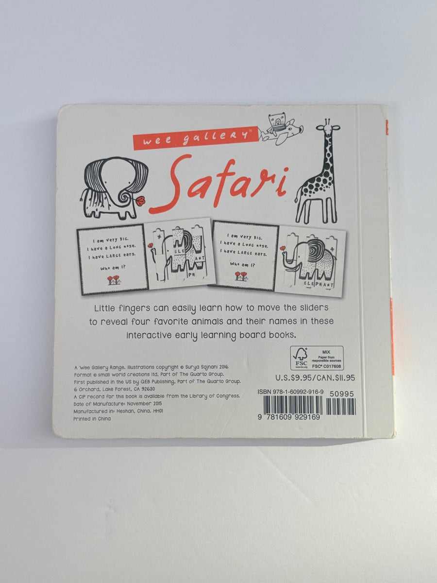 Surya Sajnani Safari Slide and Play Book