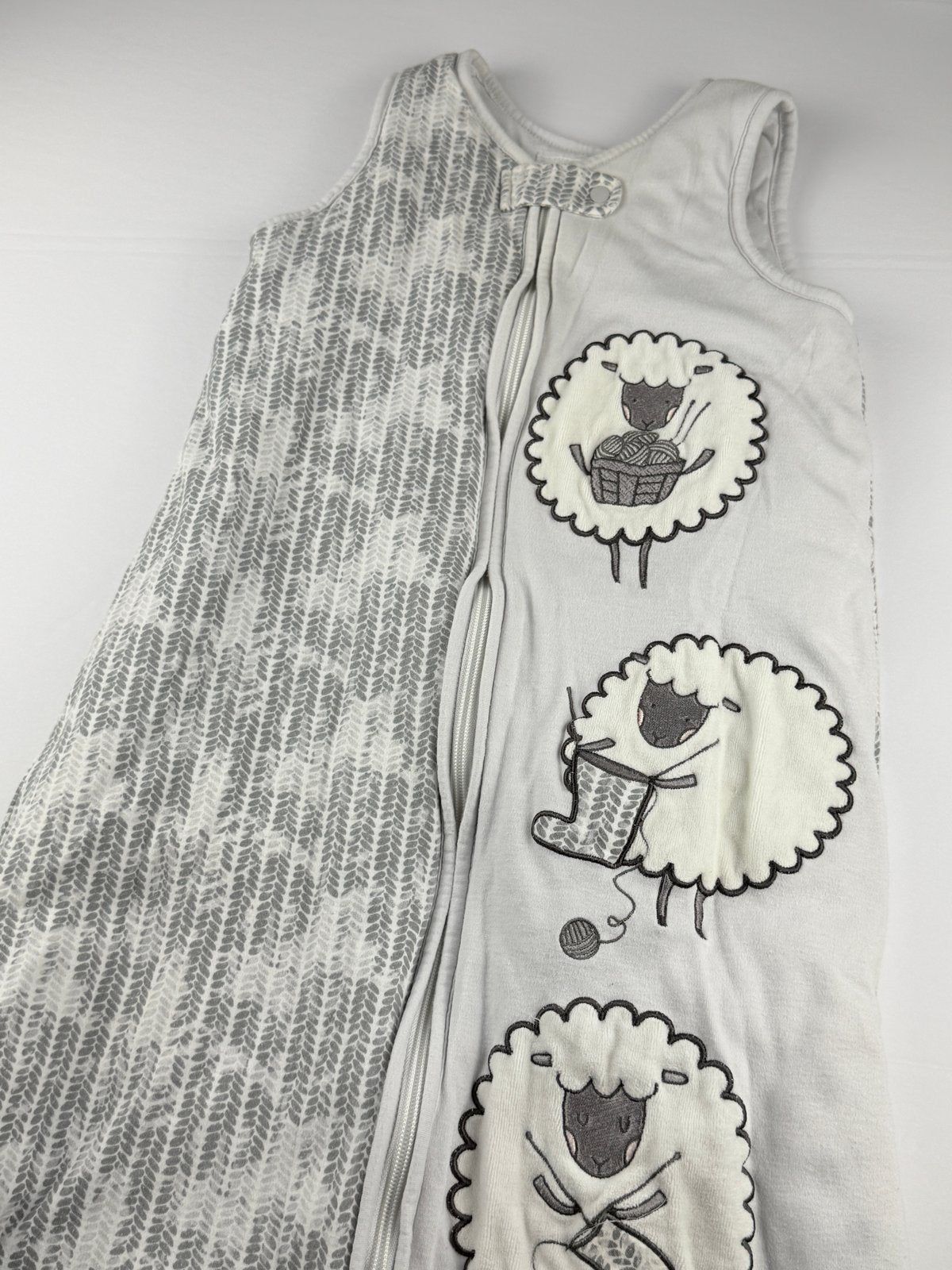 Dylan & Abby Knitting Sheep Sleep Sack 18-36M