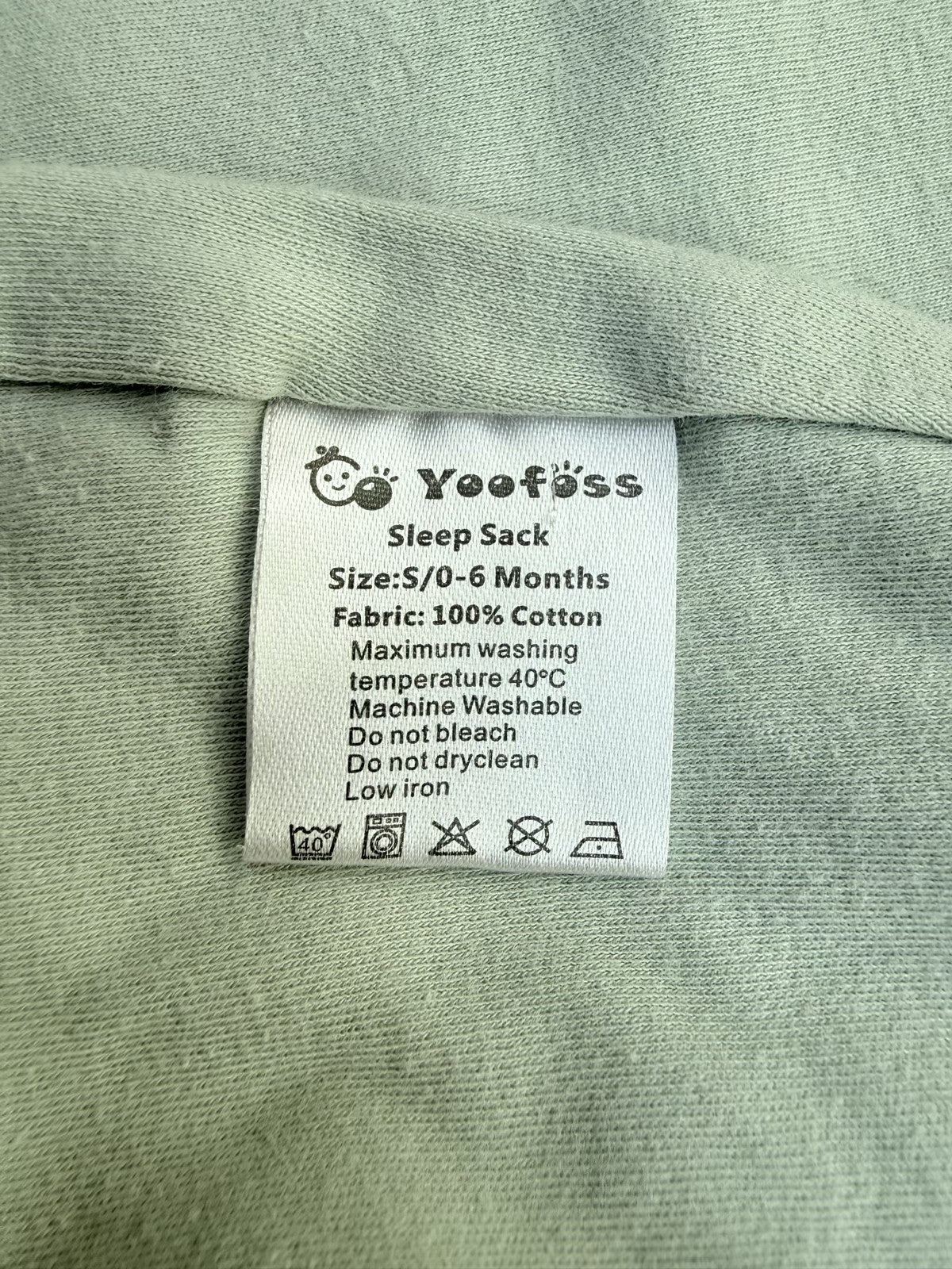 Yoofoss Sleep Sack Gray 0-6 Months