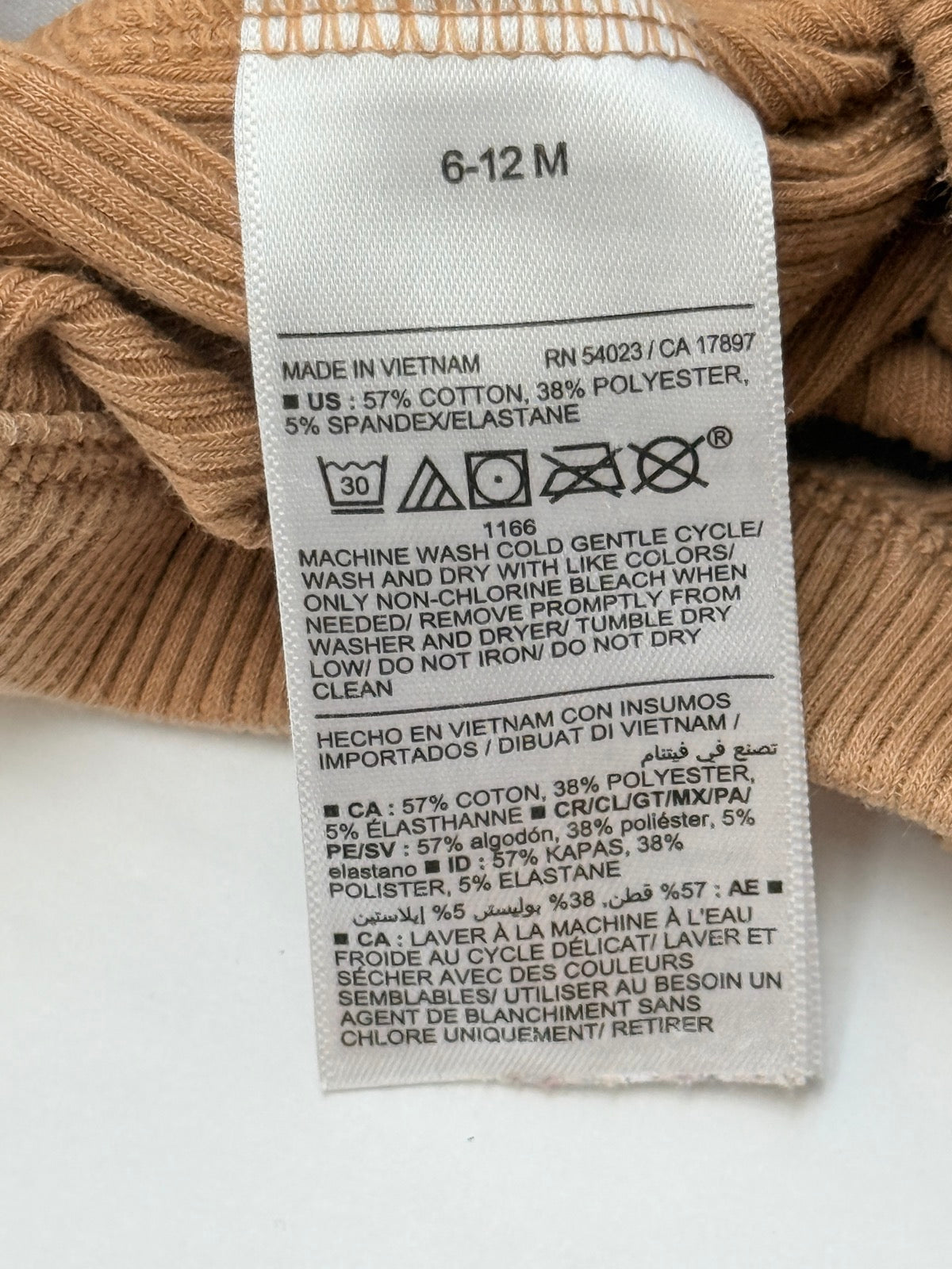 Old Navy Ruffle Ribbed Leggings 6-12M