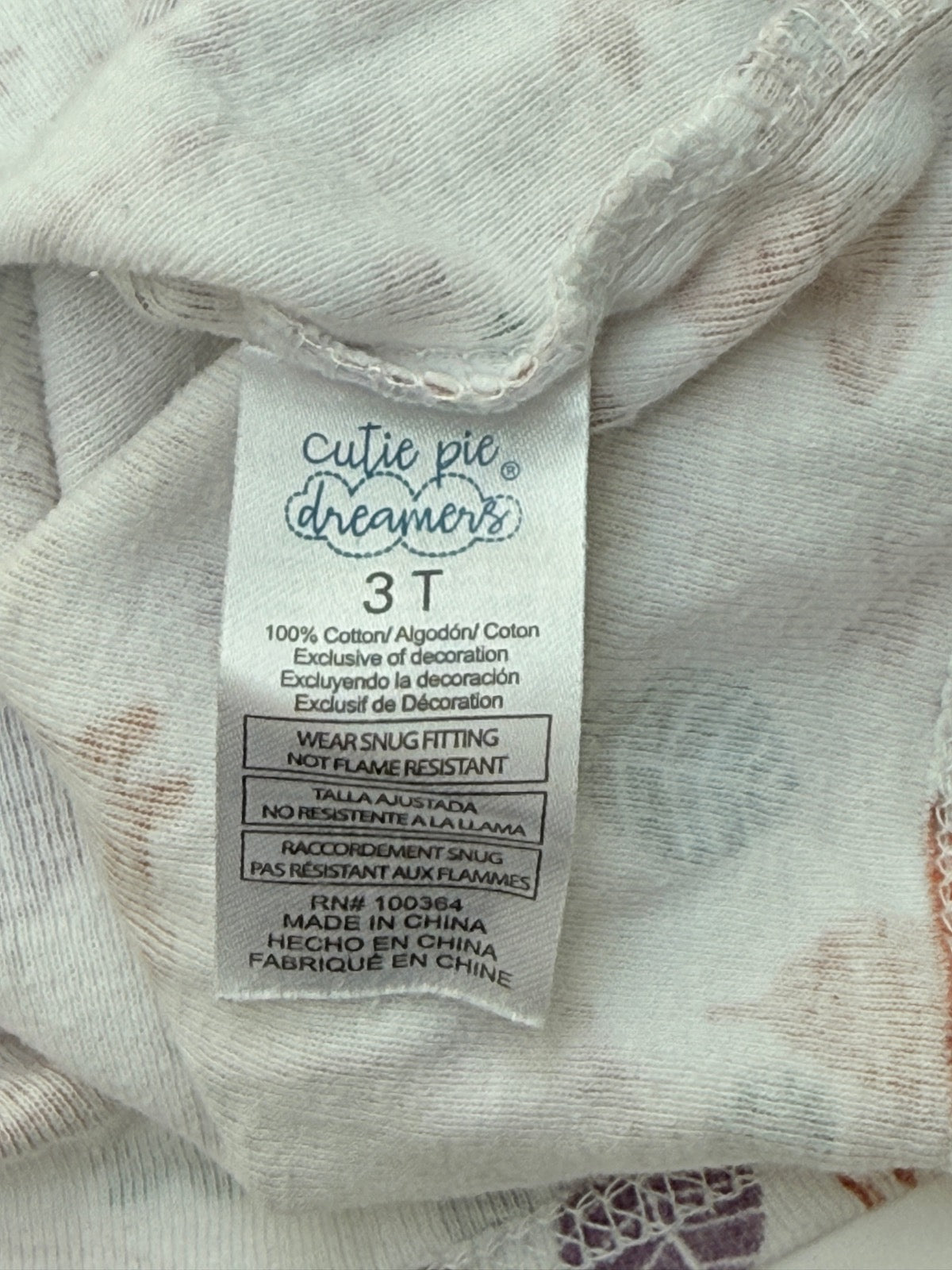 Cutie Pie Dreamers Woodland Print Long Sleeve Shirt 3T