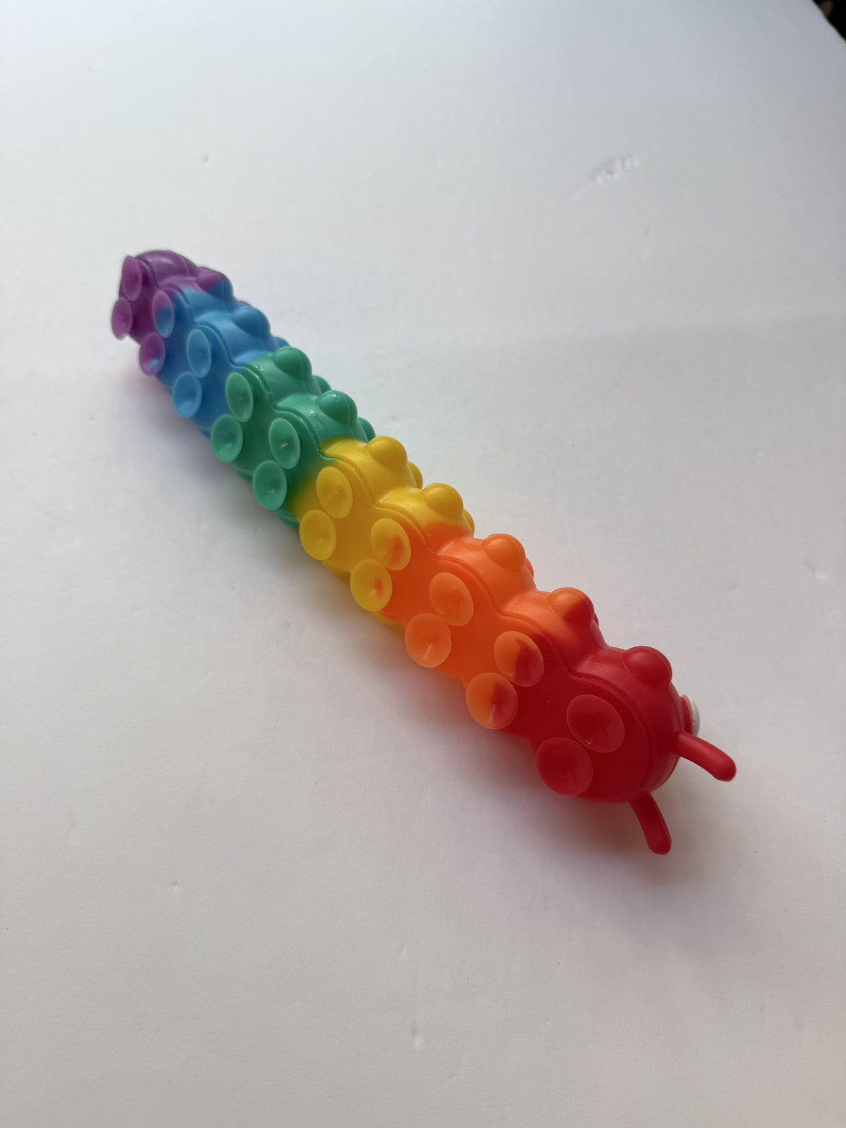 Rainbow Caterpillar Sensory Fidget Toy