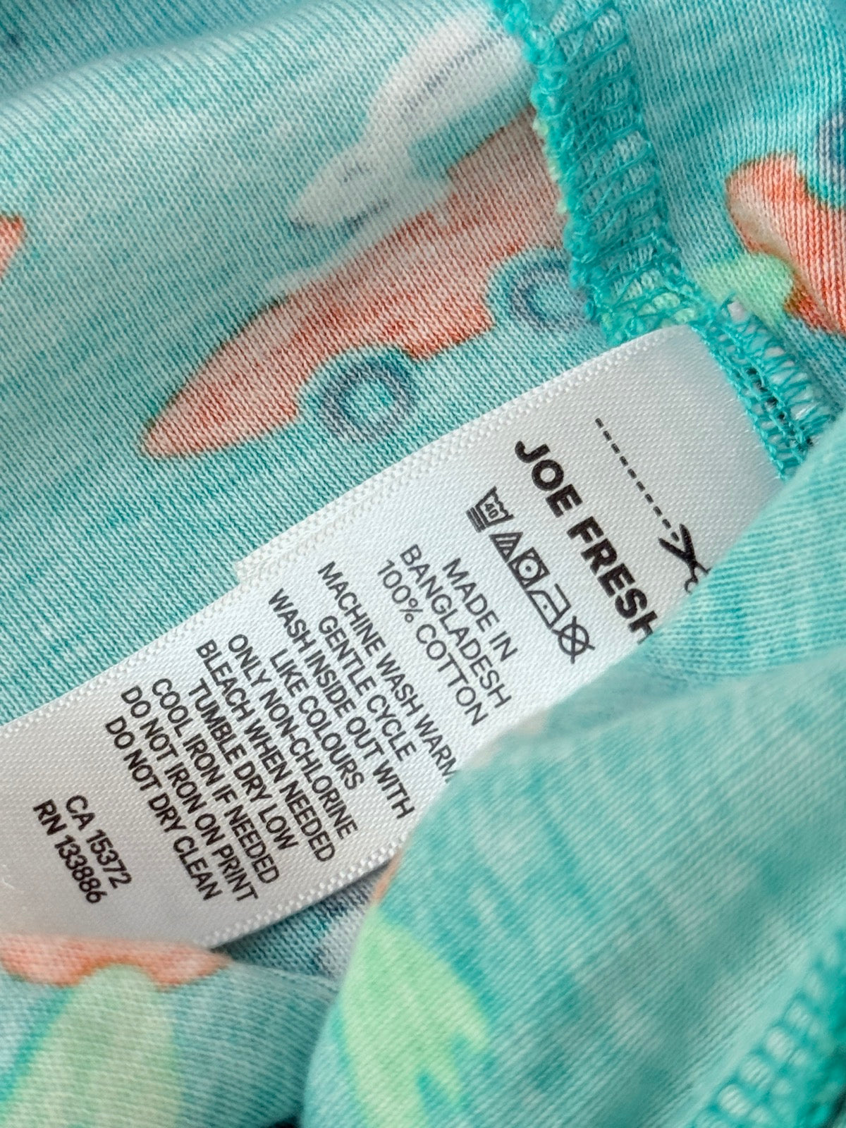 Joe Fresh Race to Bed Pajama Set Size 3
