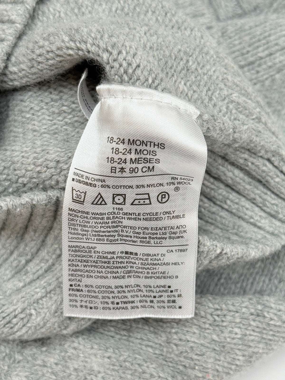 Baby Gap Peanuts Snoopy Sweater 18-24m