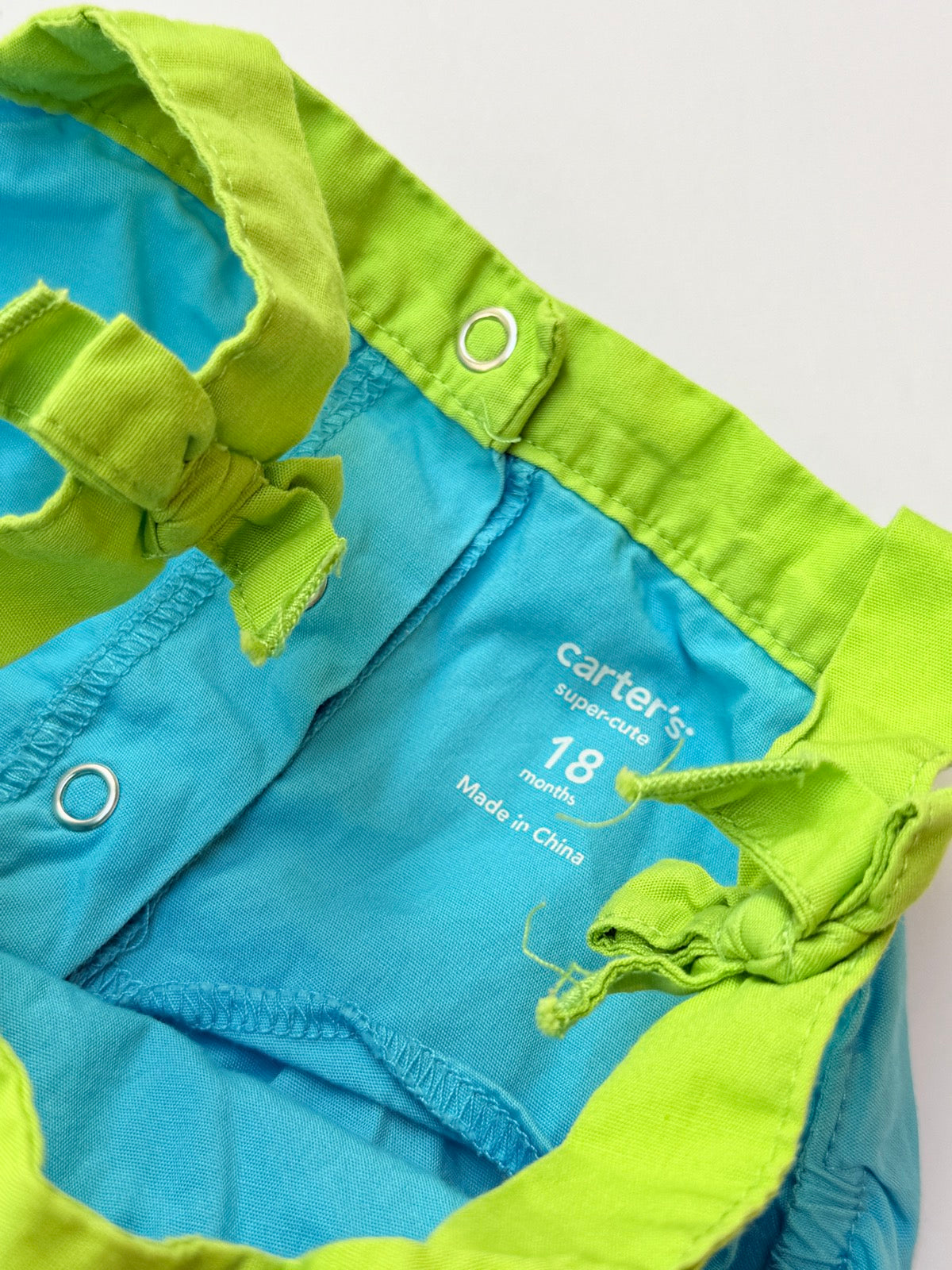 Carter's Whale Bubble Romper 18 Months
