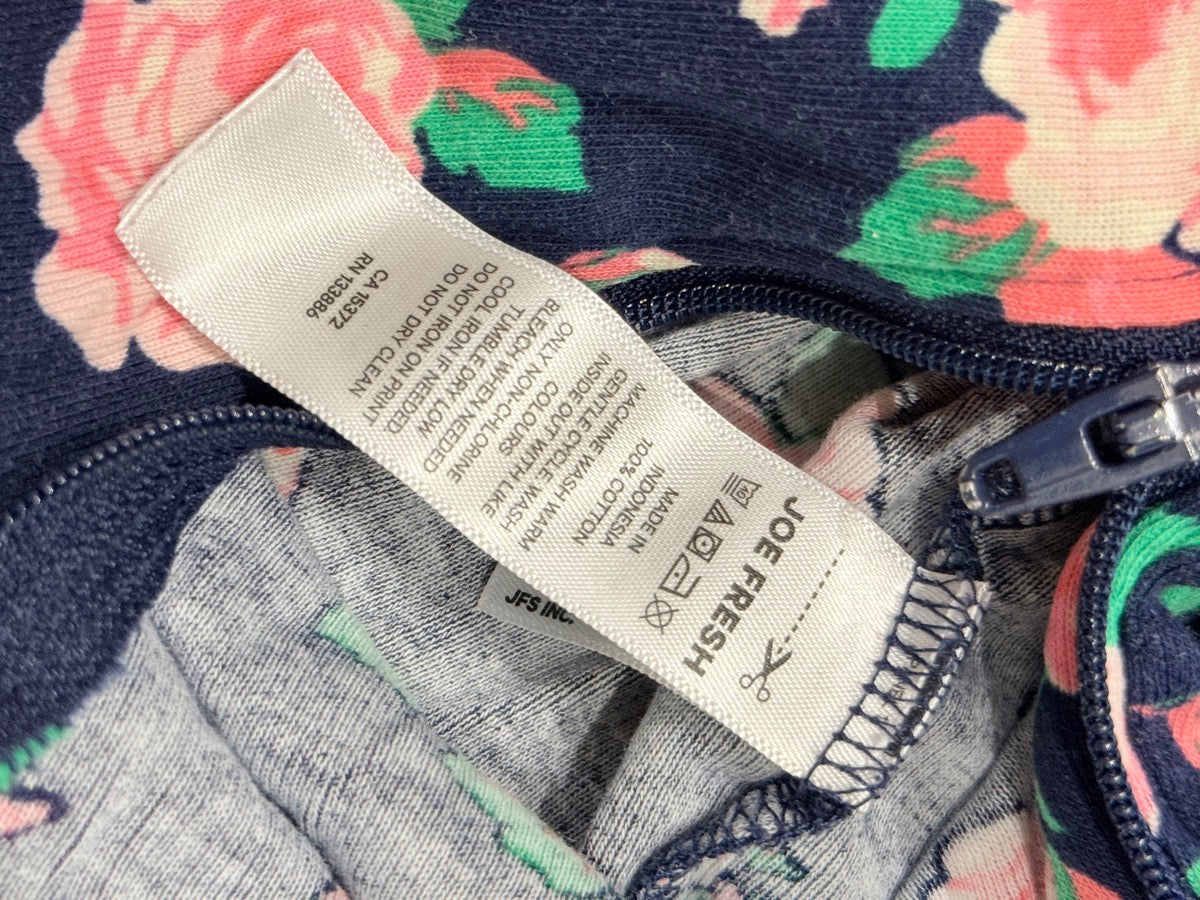 Joe Fresh Floral Footed Sleeper 18m