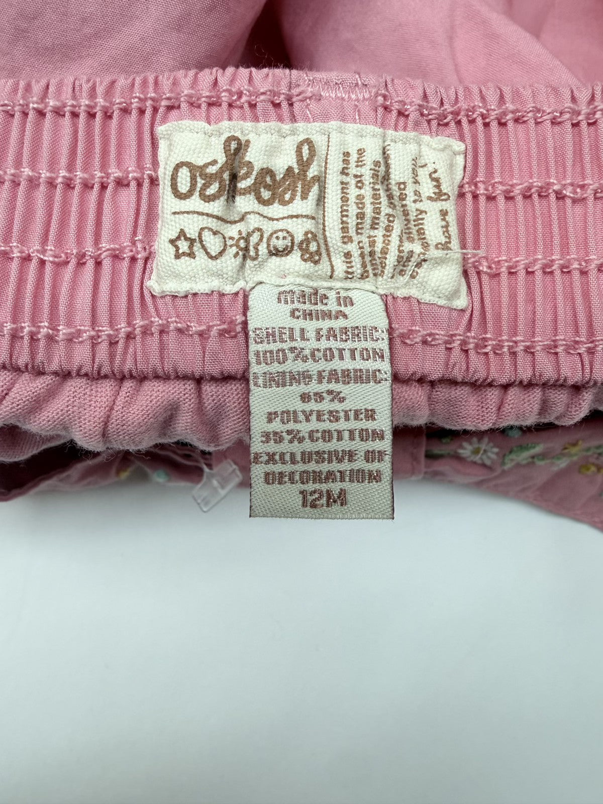 OshKosh B'gosh Pink Skorts 12 Months