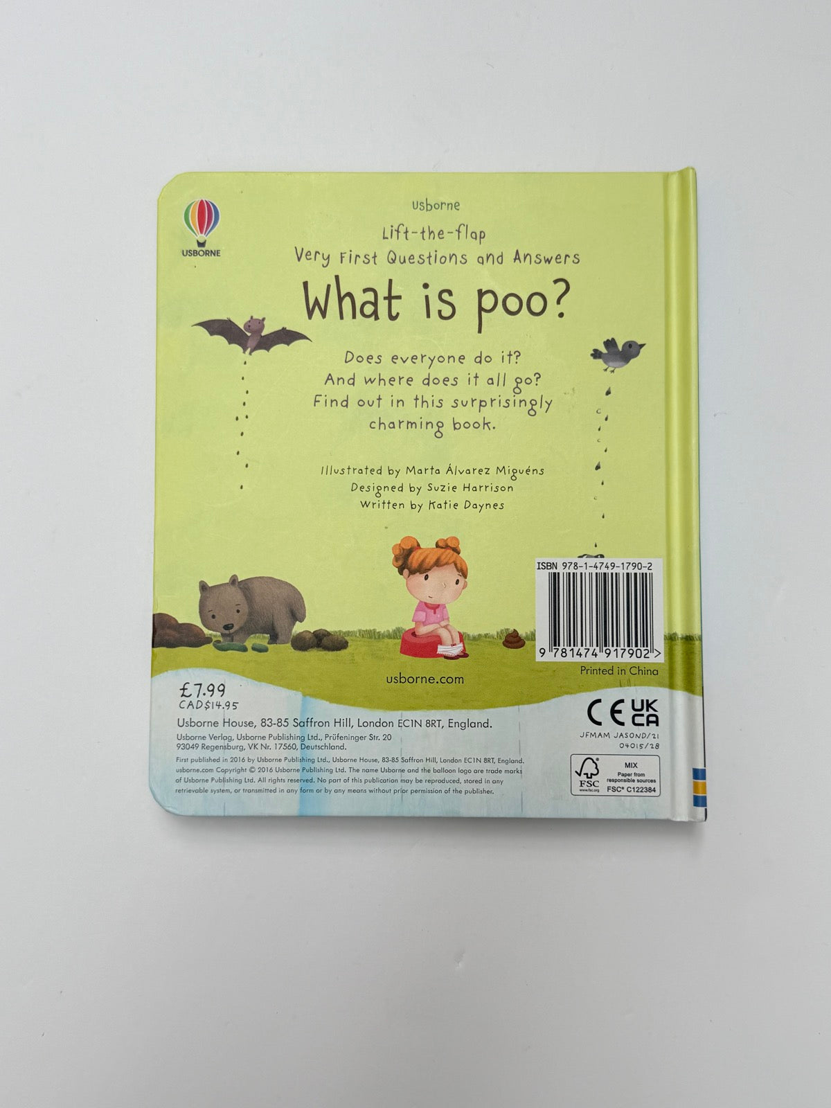 Katie Daynes What Is Poo? Book