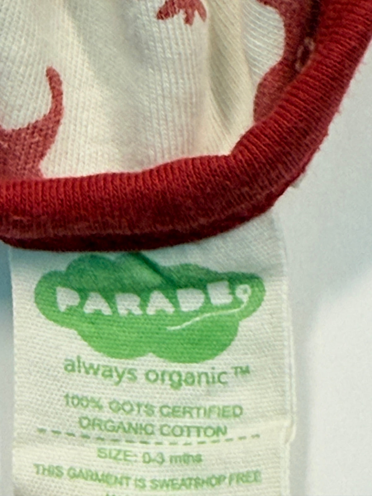 Parade Organics Fox Print Sleeper 0-3M
