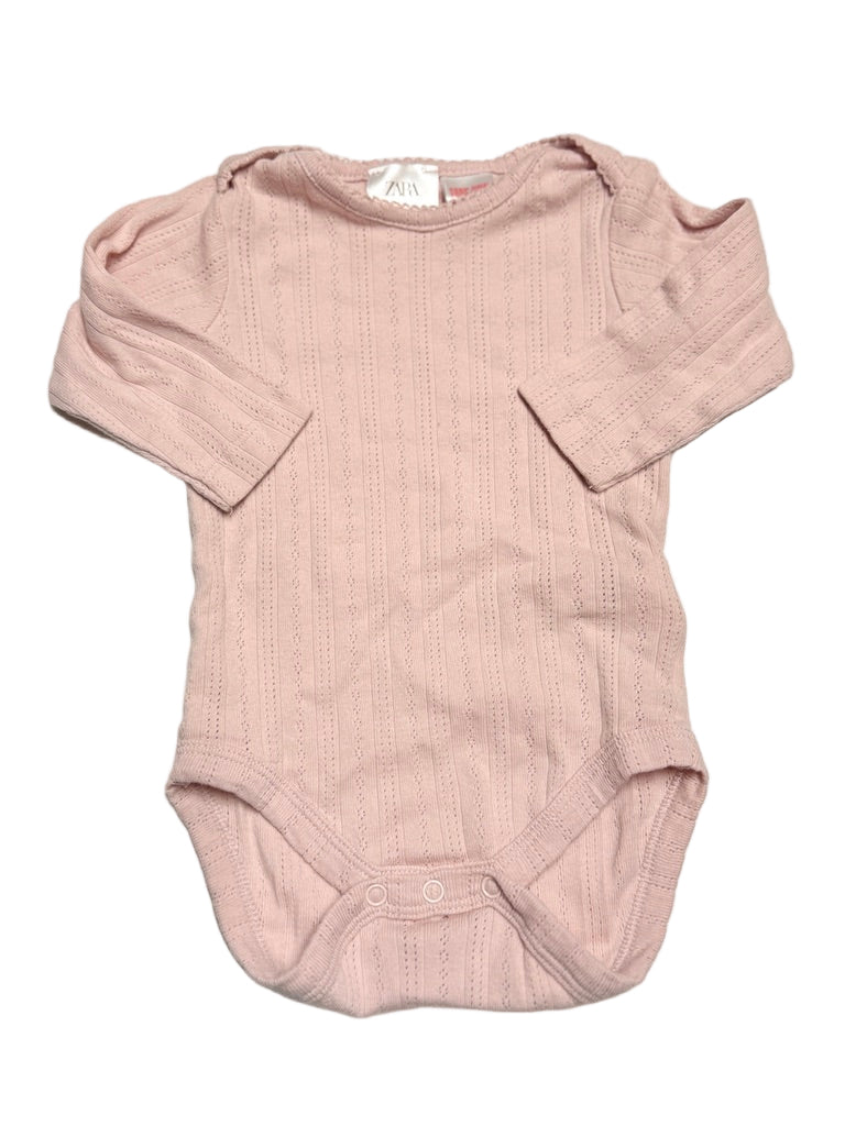 Zara 3-6m Long Sleeve Onesie
