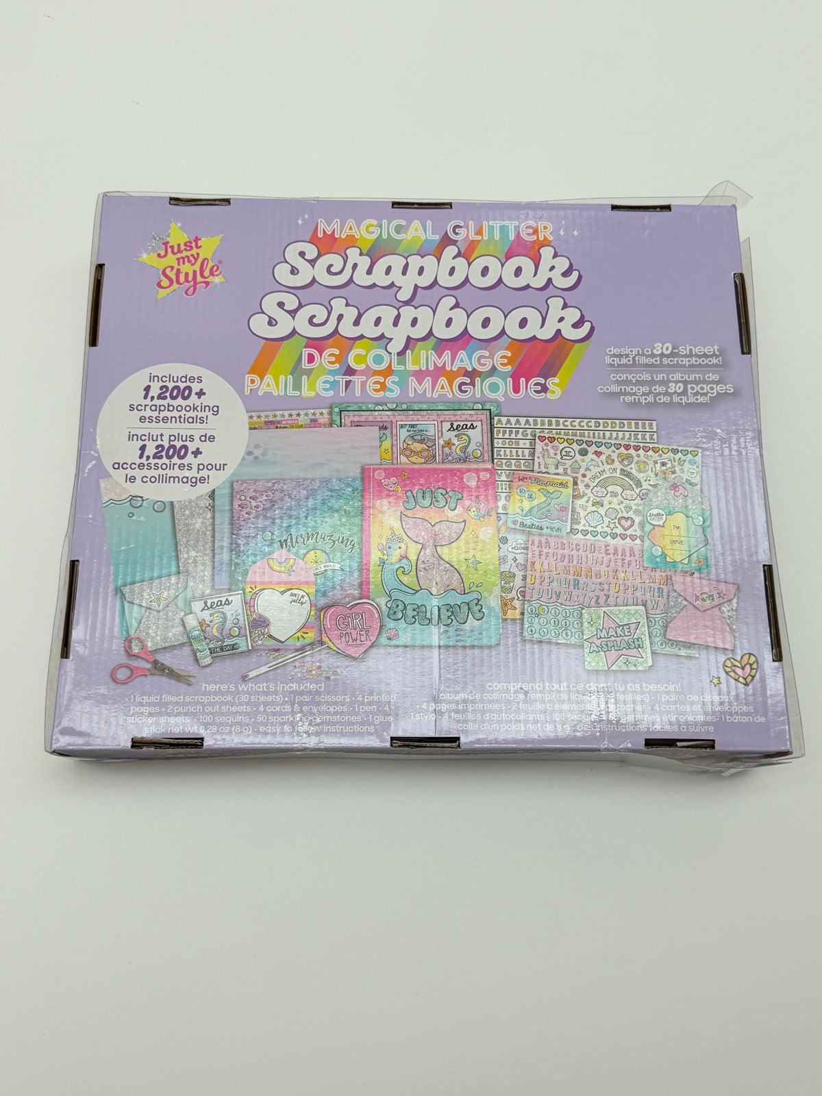 Just My Style Magical Glitter Scrapbook Kit