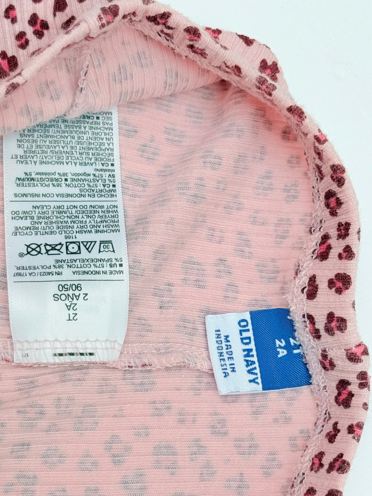 Old Navy Leopard Print Flare Pants 2T