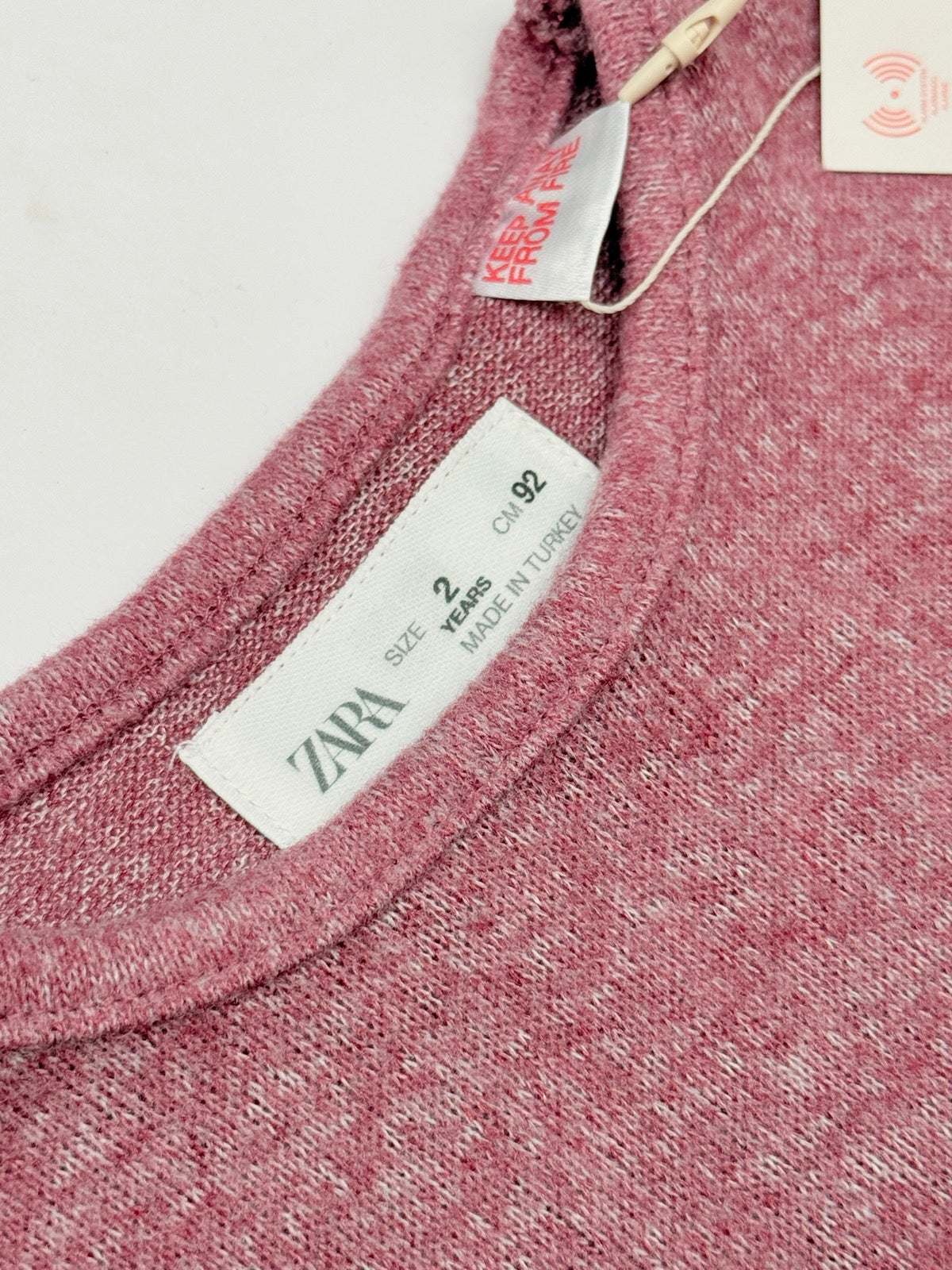 NWT - Zara Ribbed Knit Sweater Pants Set 2T