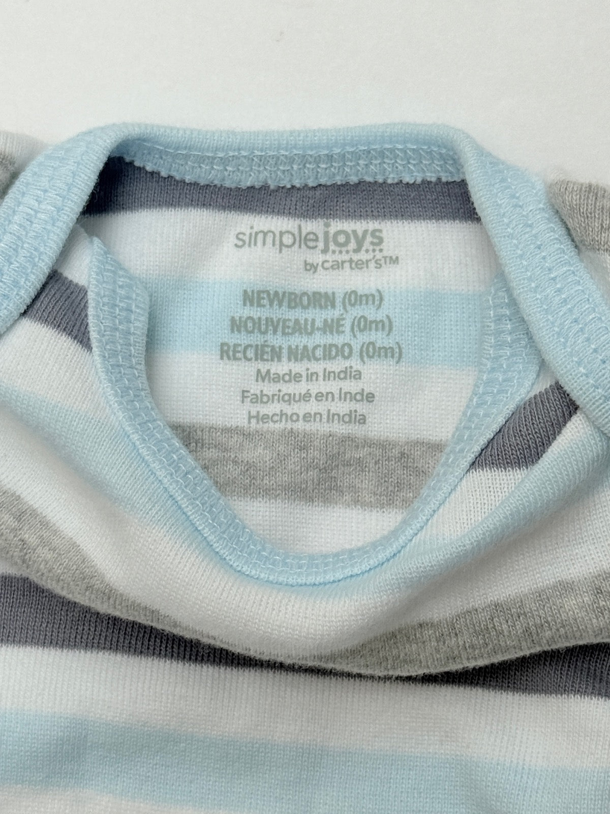 Simple Joys by Carter's Striped Bodysuit Newborn