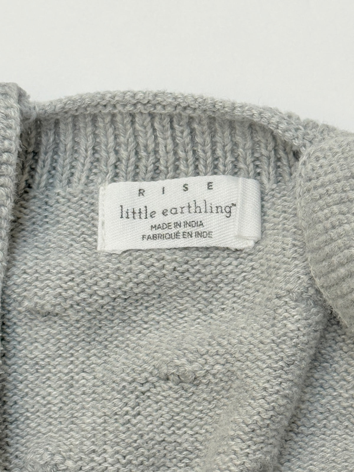 NO SIZE Little Earthling Rise Knit Overalls 9-12m