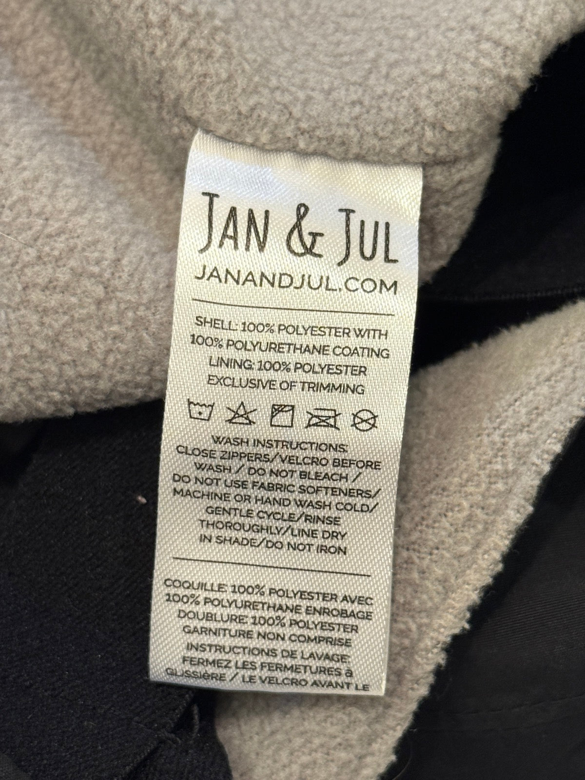 Jan & Jul Cozy-Dry Fleece Rain Bib Pants 4T