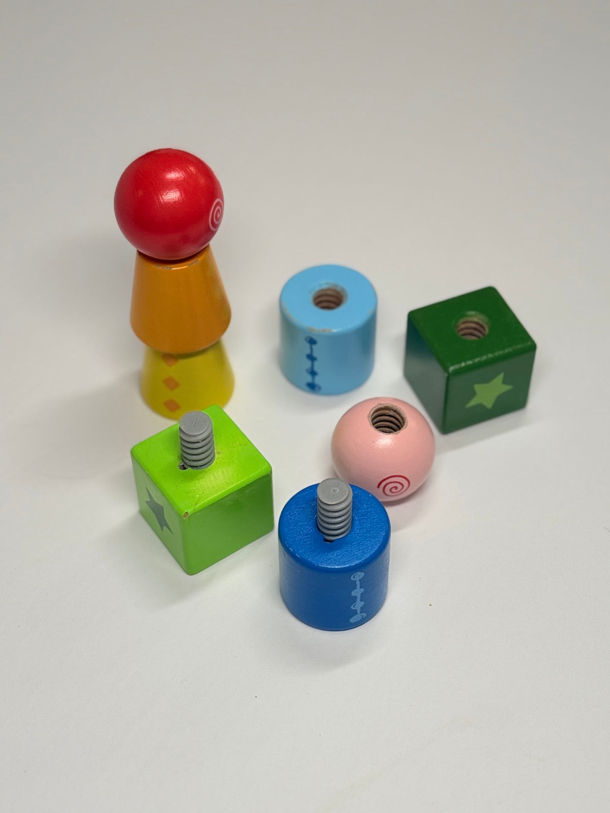 Hape Wooden Screw and Bolt Building Set