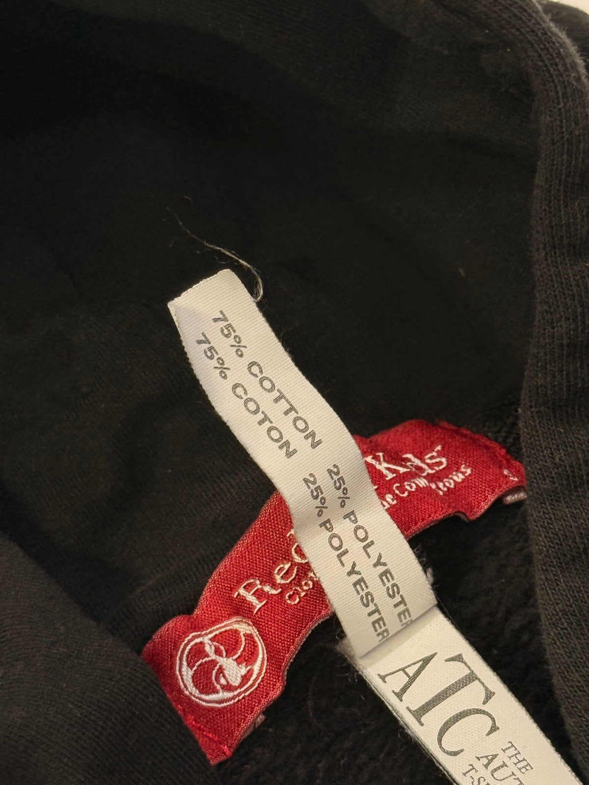 Redfish Kids Black Star Hoodie Size S