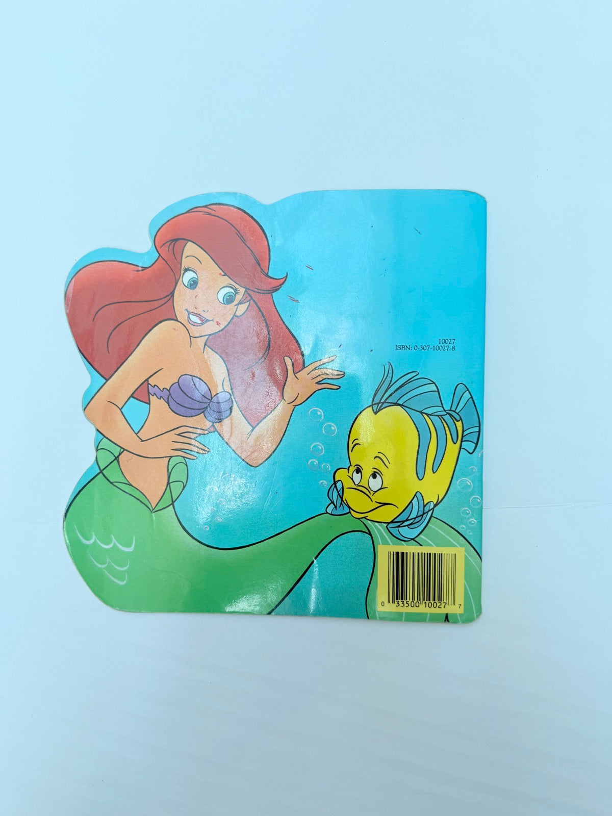 1990’s The Little Mermaid Golden Super Shape Book
