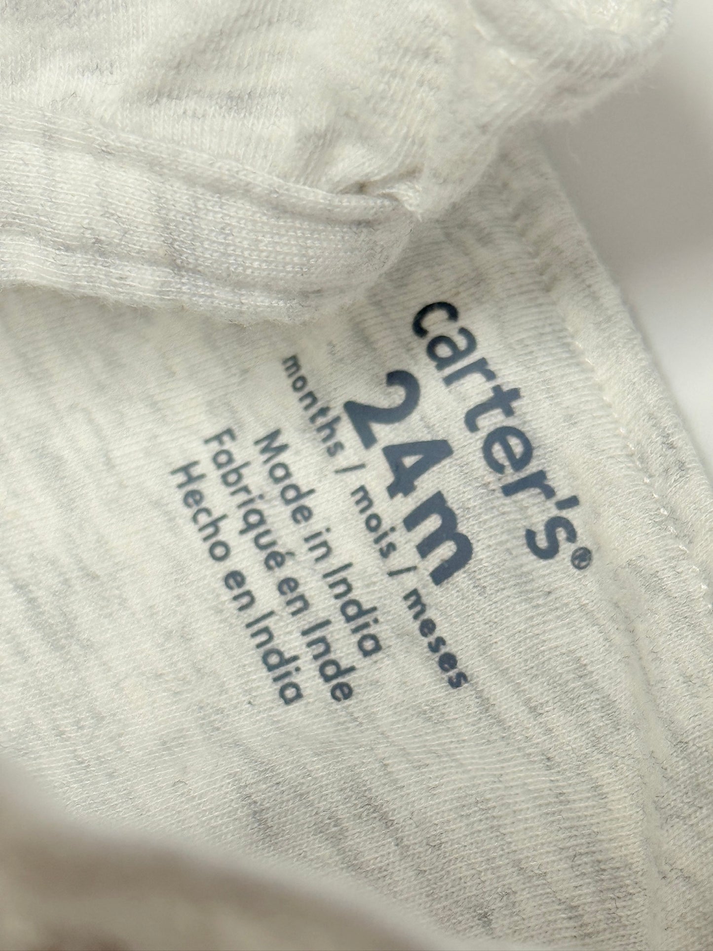 Carter's Grey Romper 24m