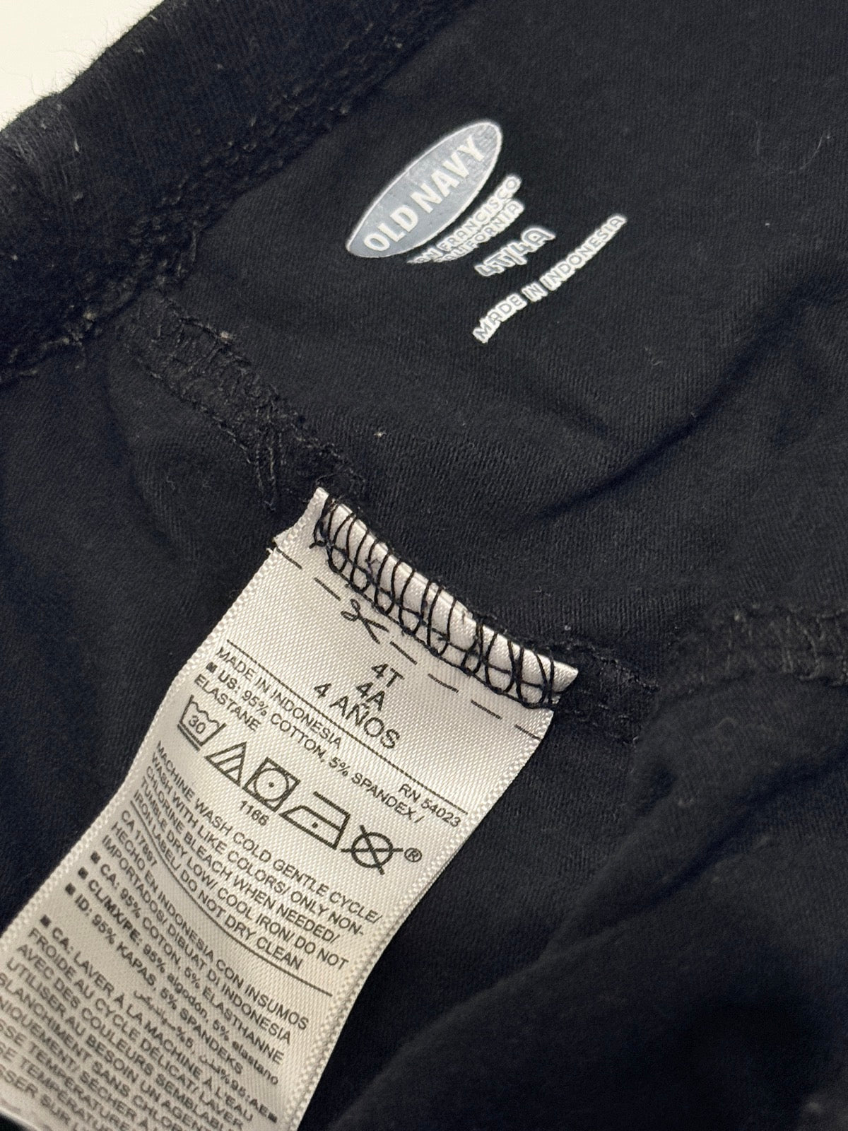 Old Navy Black Leggings 4T