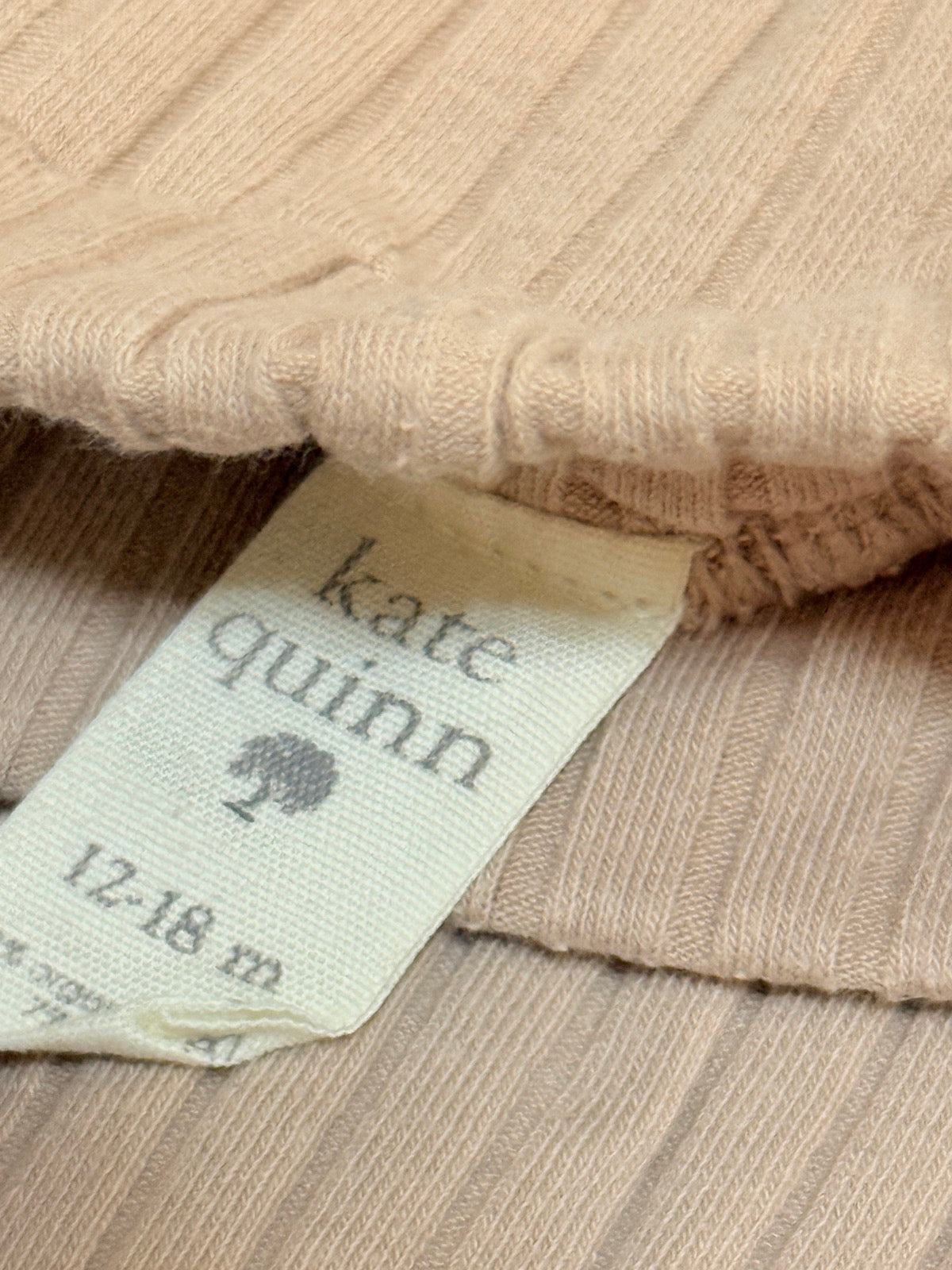 Kate Quinn Ribbed diaper cover 12-18m