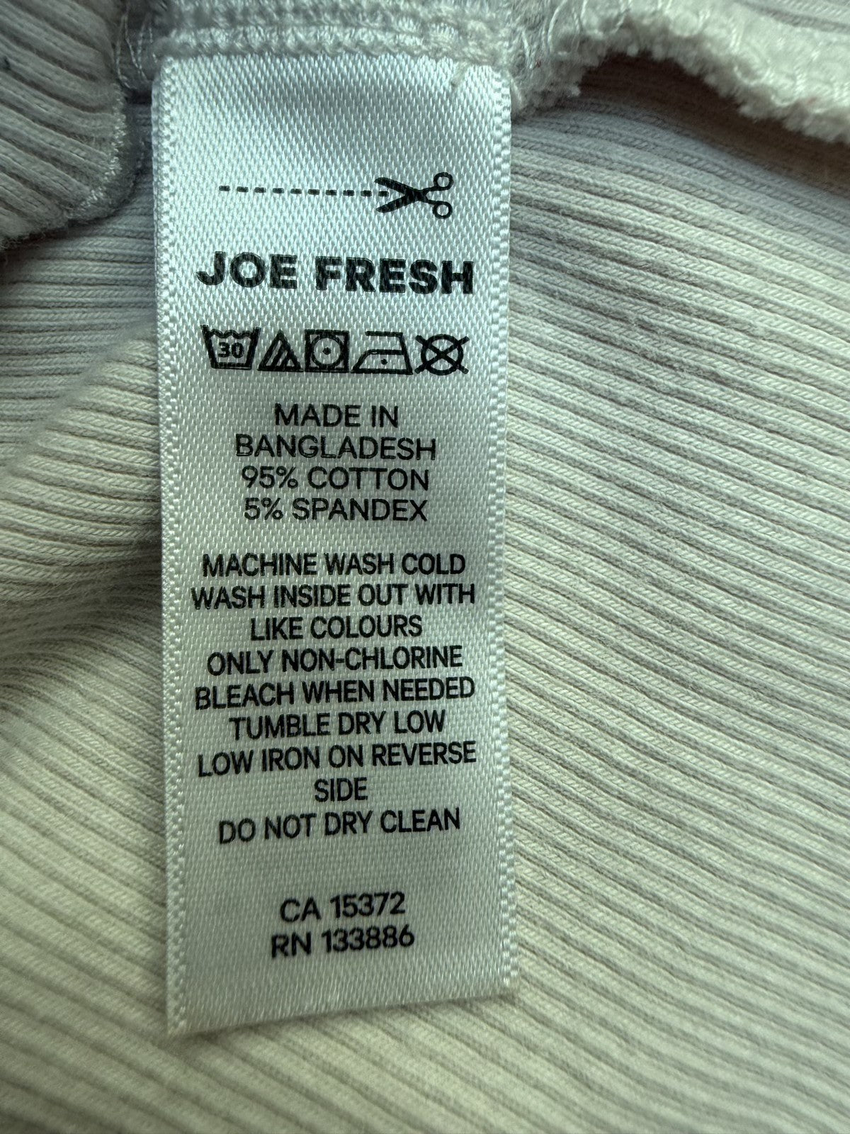 Joe Fresh Ribbed T-Shirt 18-24m