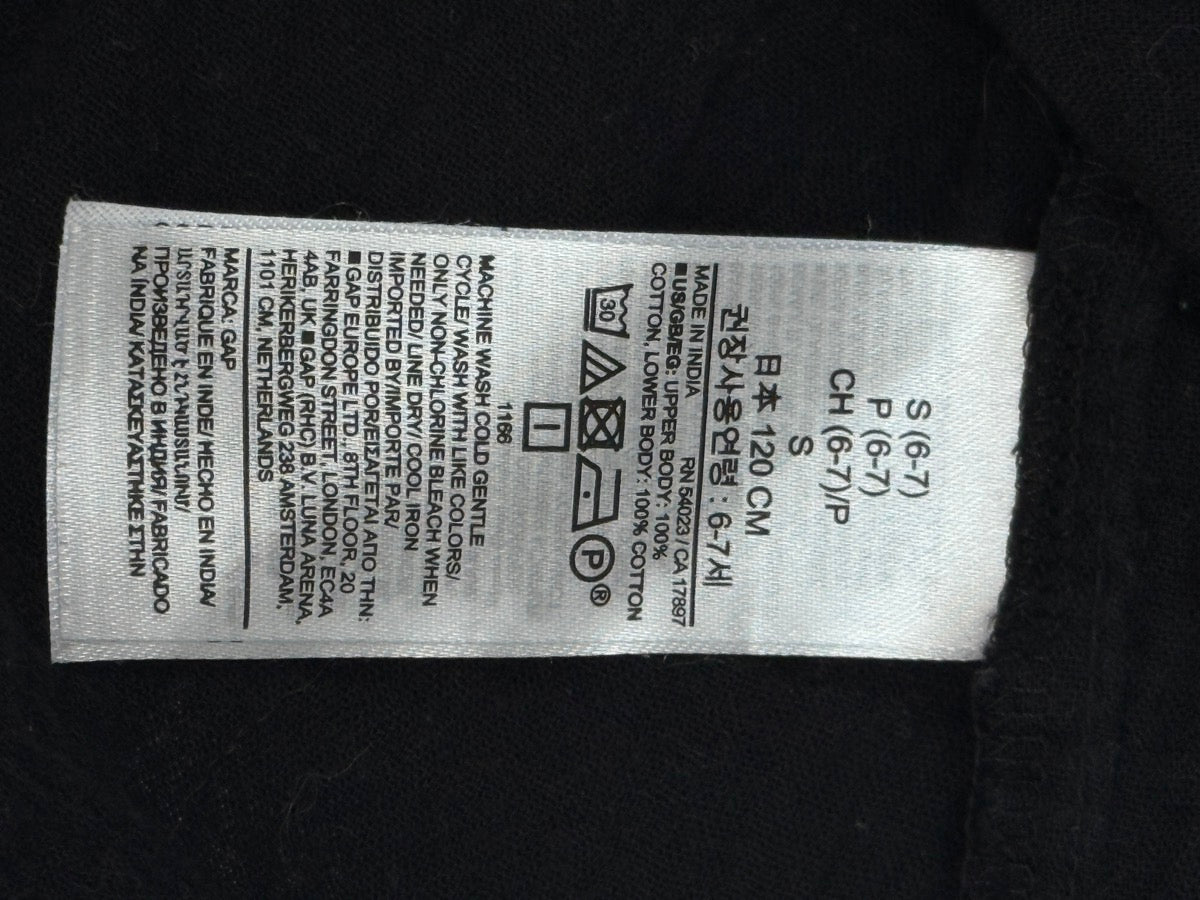 Gap Kids Black Sleeveless Dress Size 5-6Y