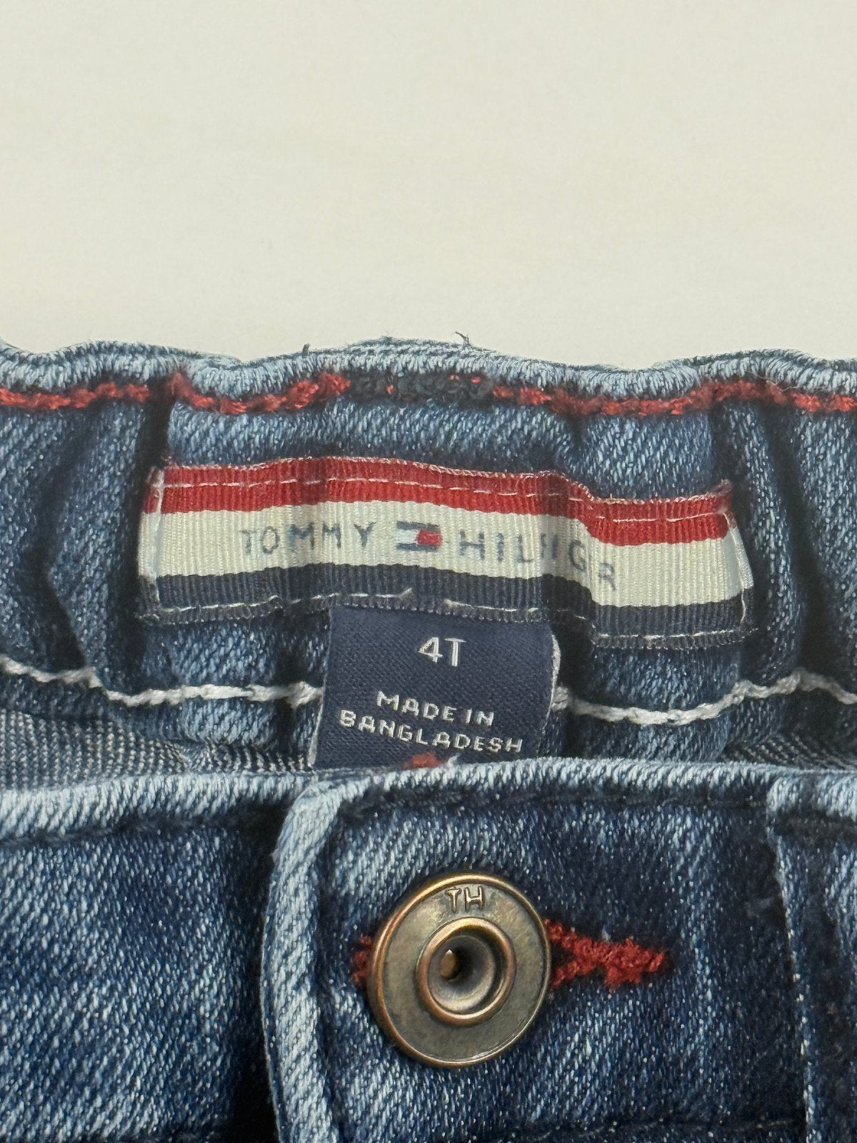 Tommy Hilfiger Medium Wash Jeans 4T