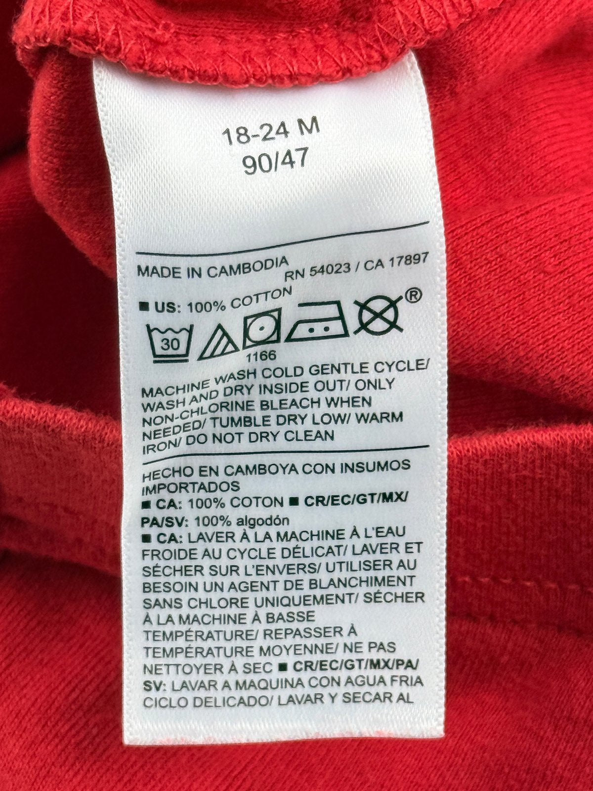 Old Navy Santa Suit Pajamas 18-24M
