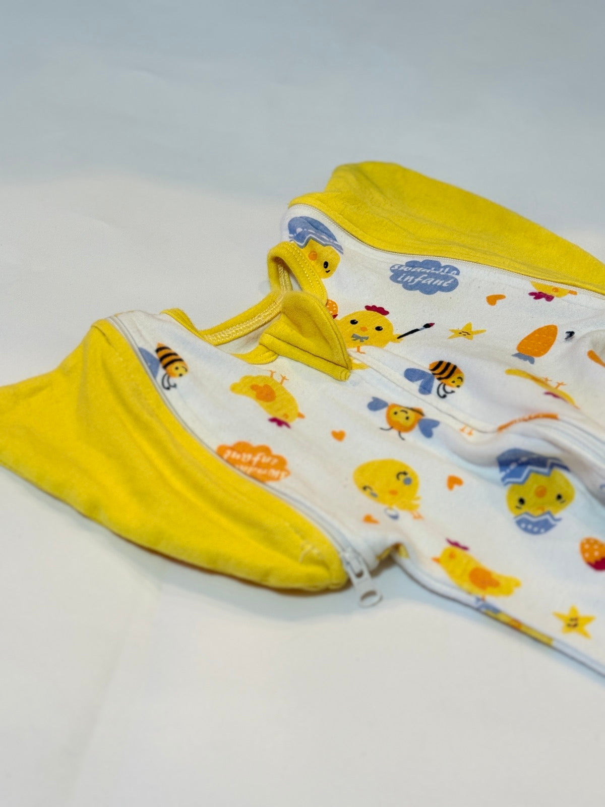 Swaddle Infant Chick Print Sleep Sack 0-6m