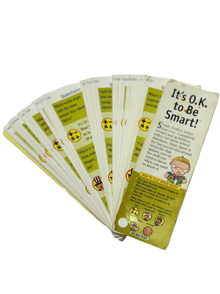 Brain Quest 6-7y Game