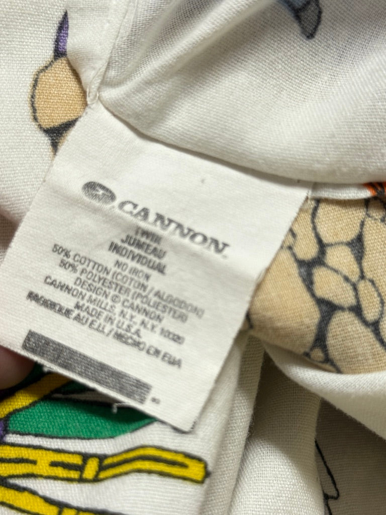 Vintage Construction Twin Sheet