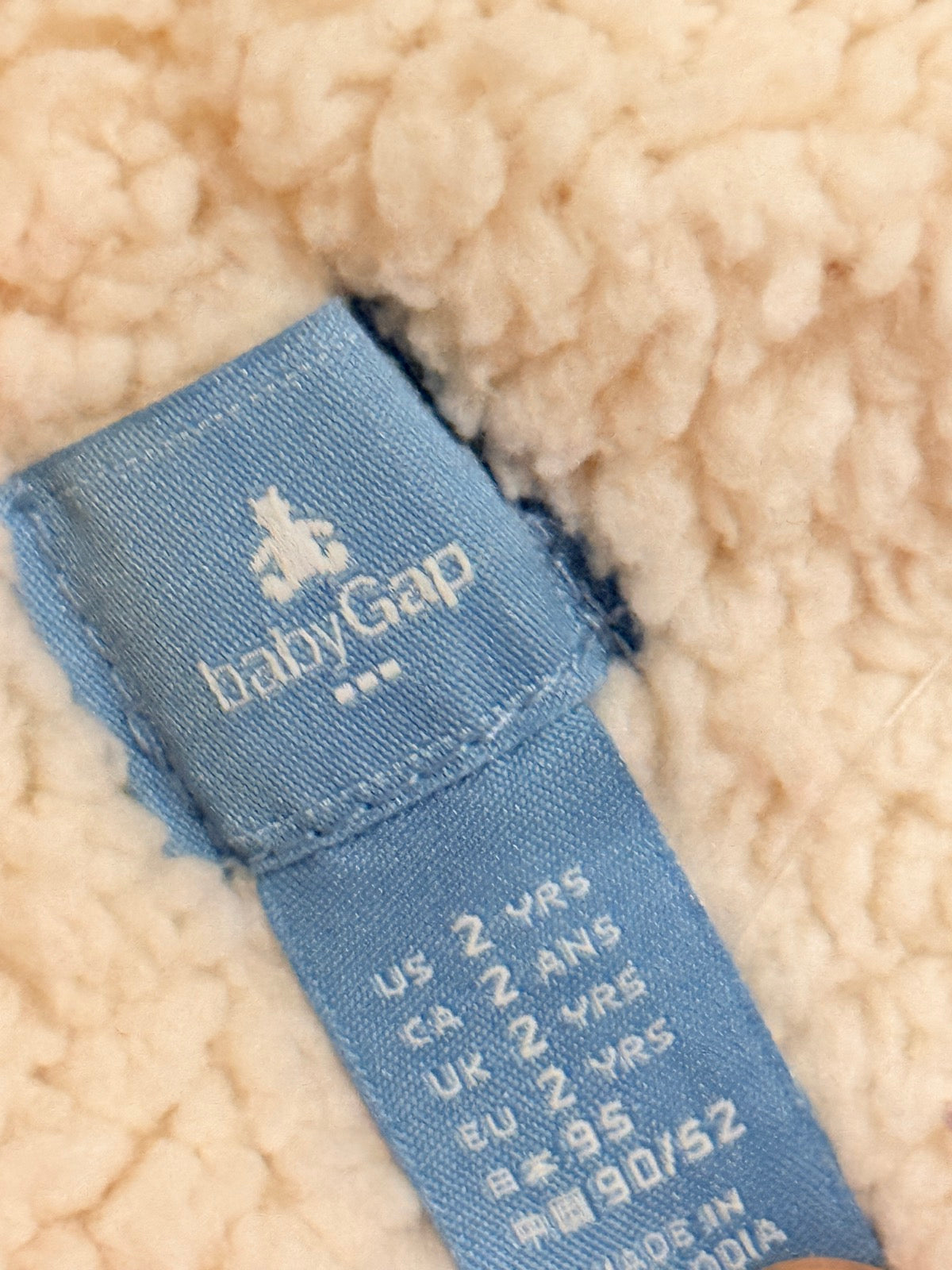 Baby Gap Pink Sherpa Hoodie Jacket 2T