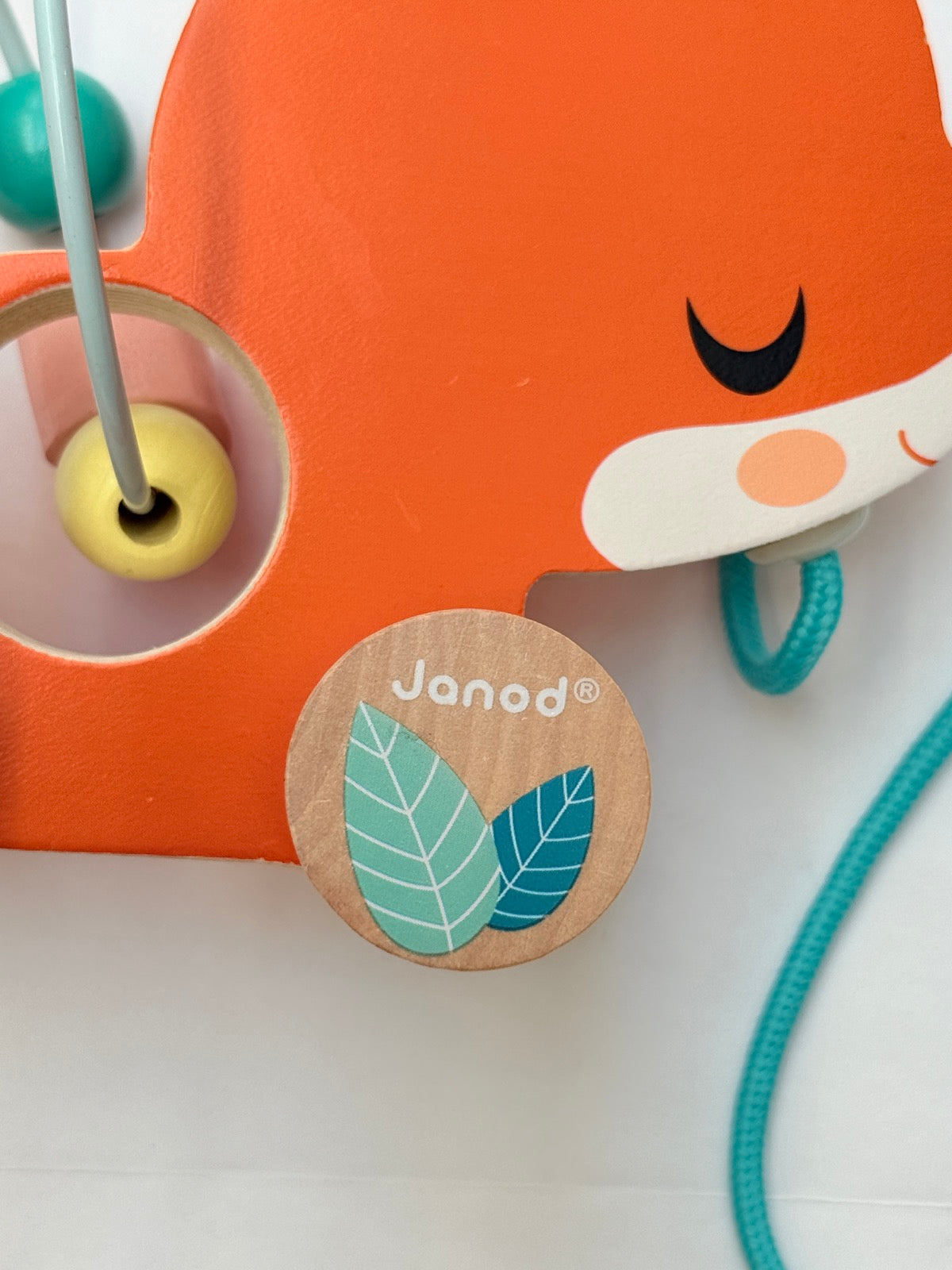 Janod Wooden Fox Pull-Along Toy