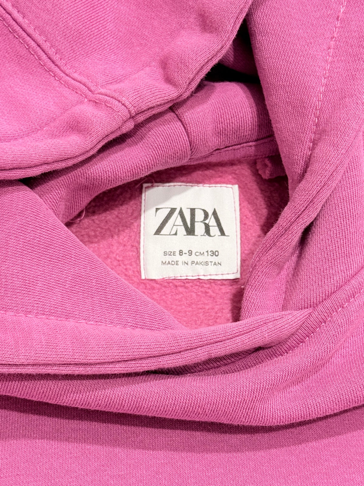 Hoodie Zara Pink Size 8-9