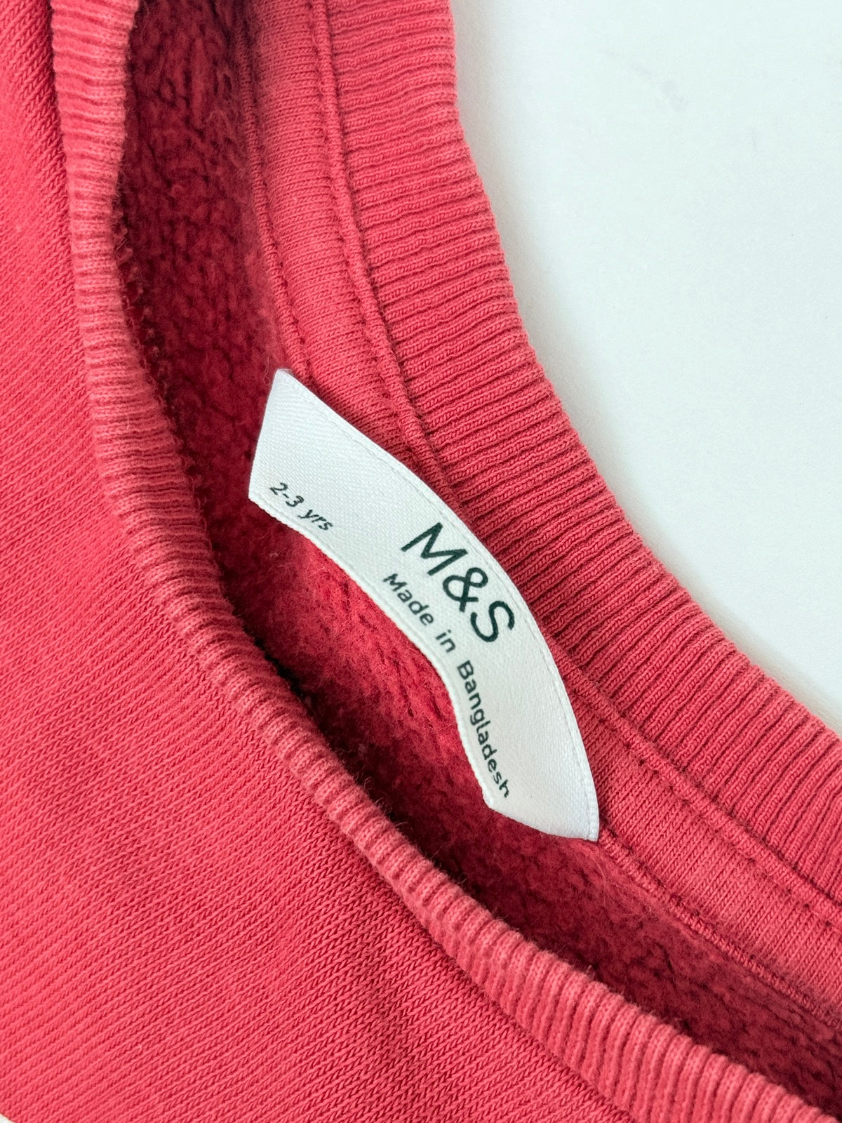 M&S Racing Cars Sweatshirt 2-3 Years