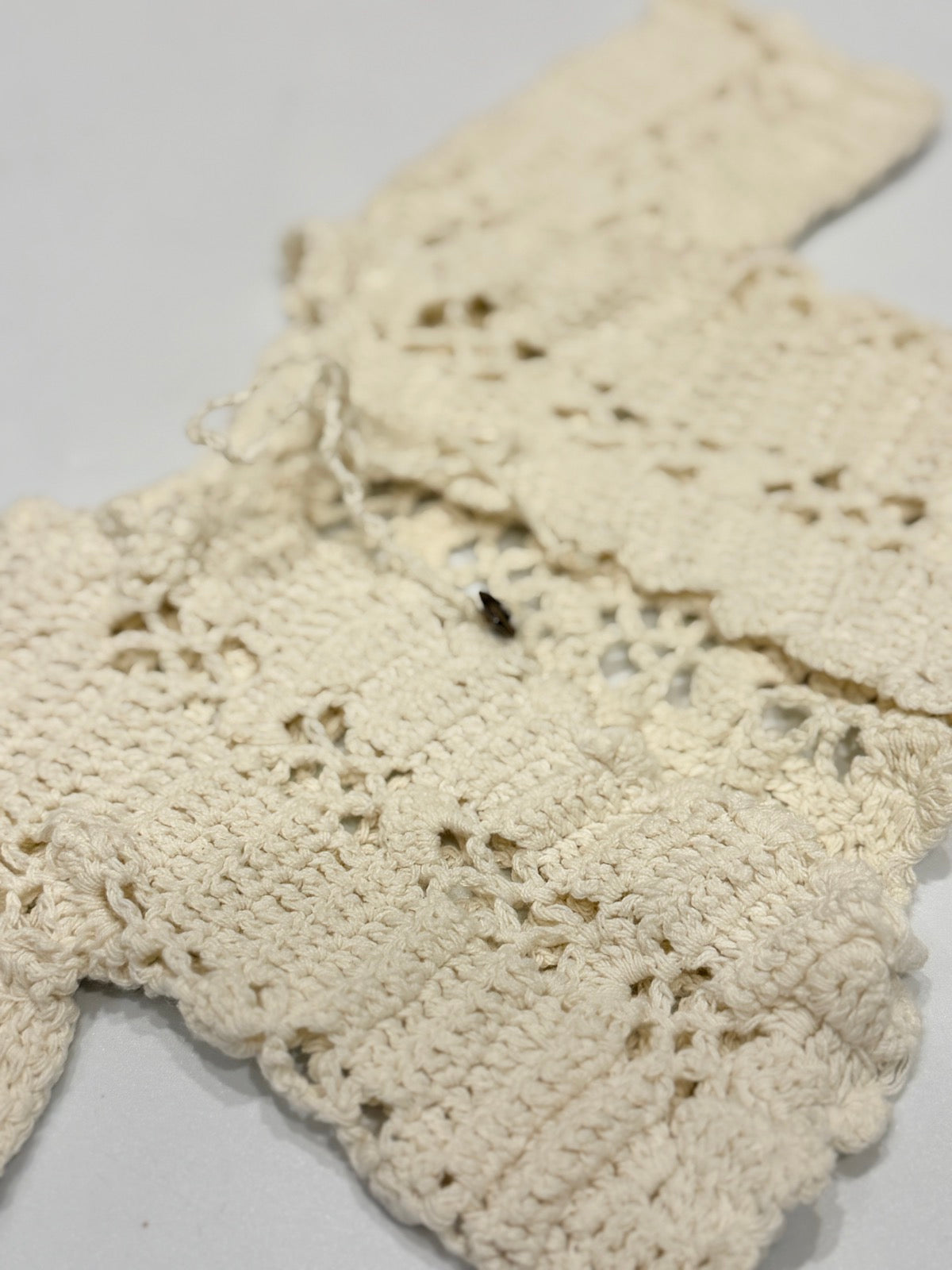 Handmade Crochet Baby Cardigan Sweater NB