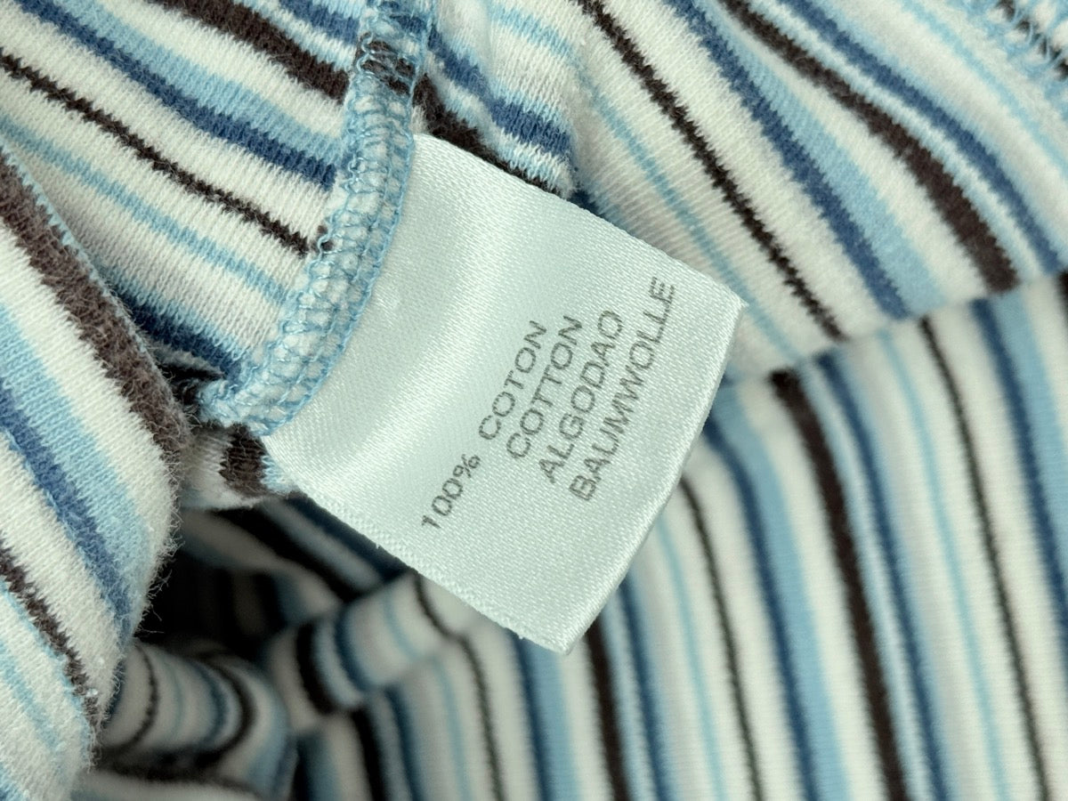 Kids Striped Turtleneck Top 114cm 6ans