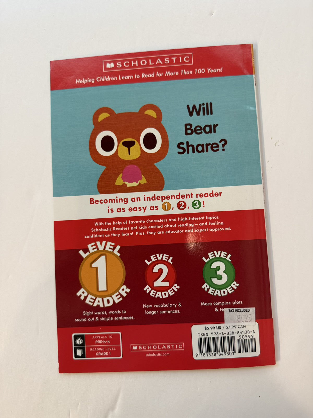Hilary Leung Bear Learns to Share