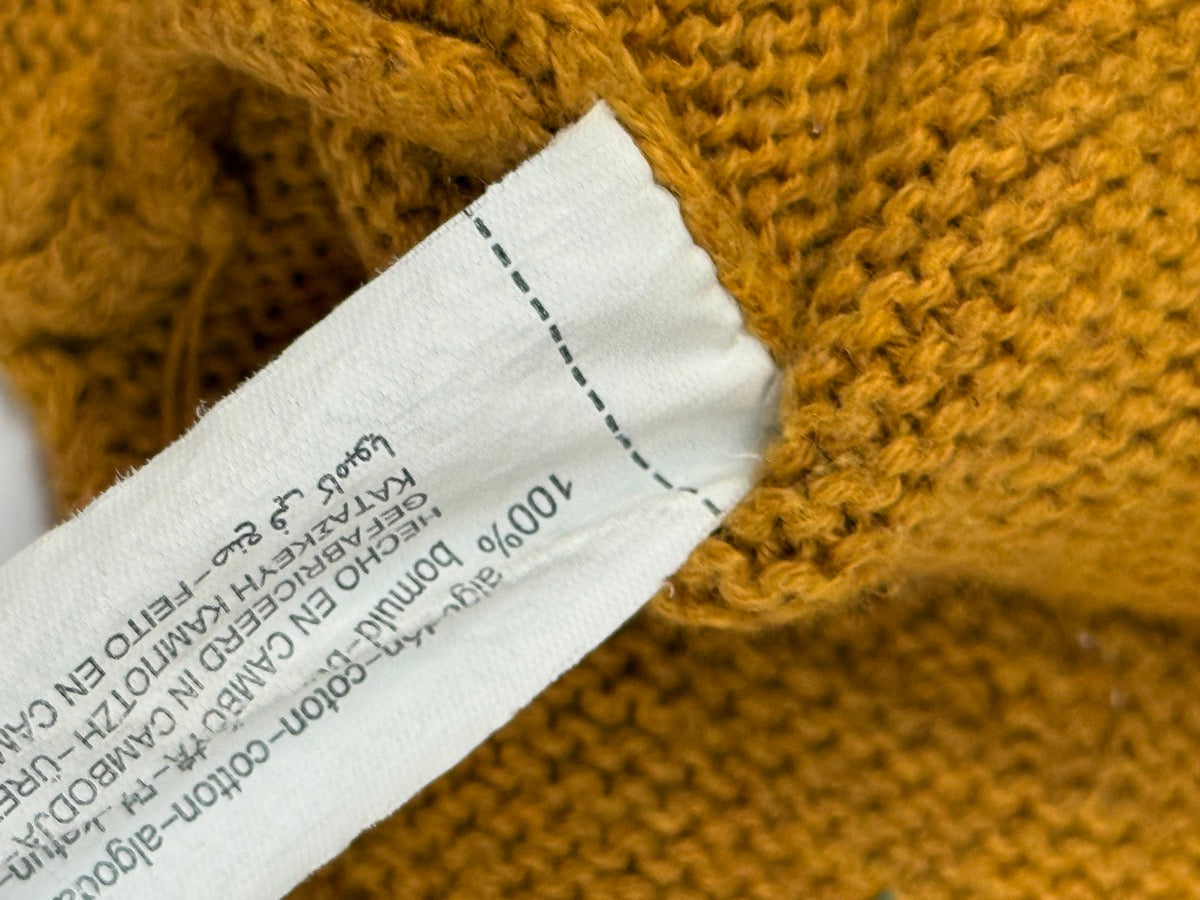 Zara Baby Knitwear Mustard Sweater 2-3Y