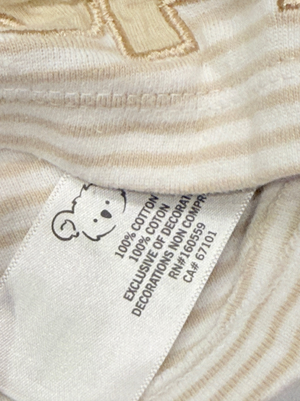 Koala Baby Elephant Stripe 3-Piece Set 0-3M
